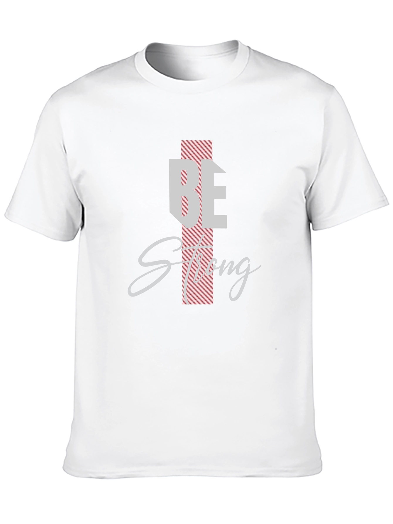 Be Strong Black Graphic Tee