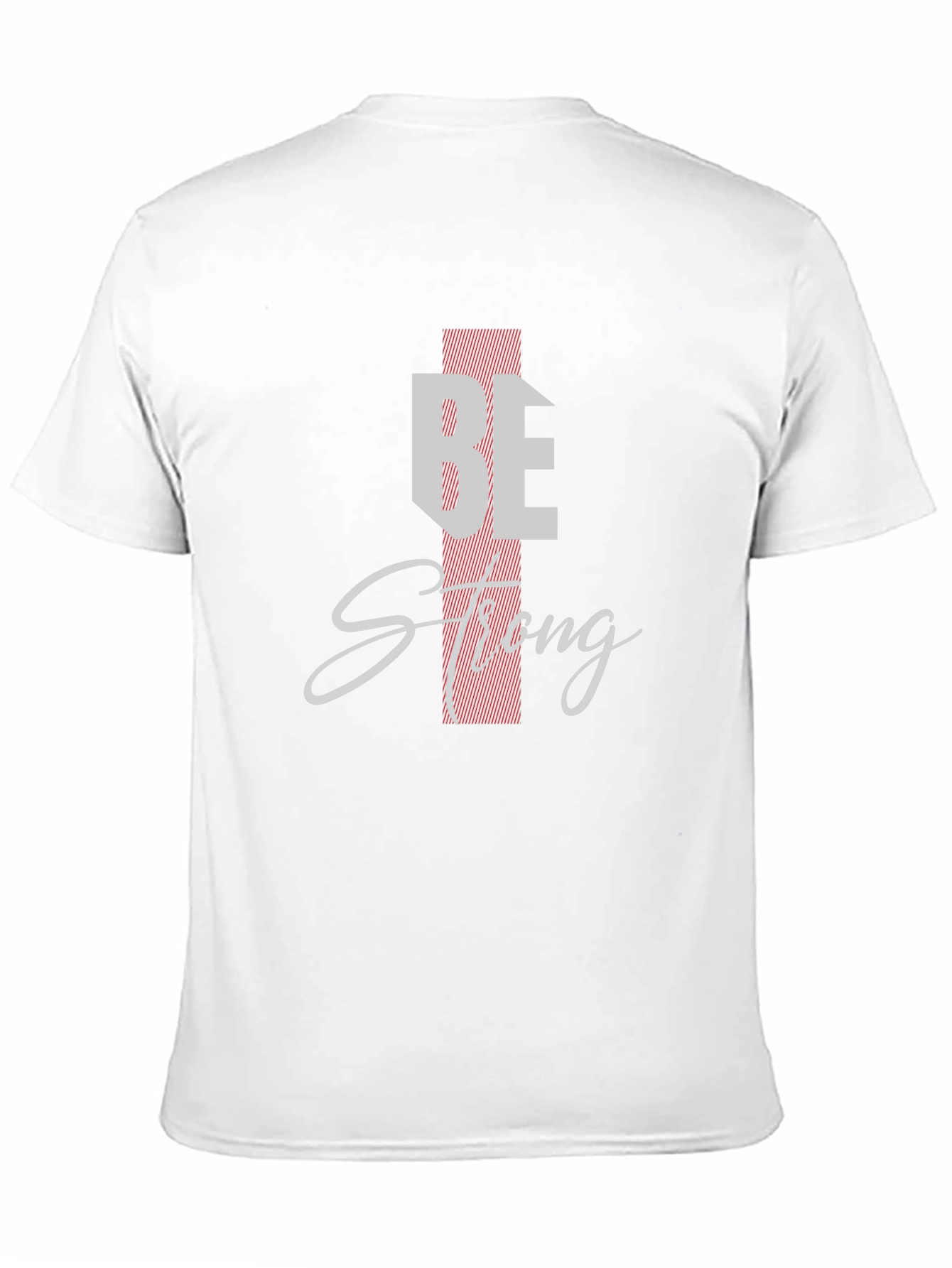 Be Strong Black Graphic Tee