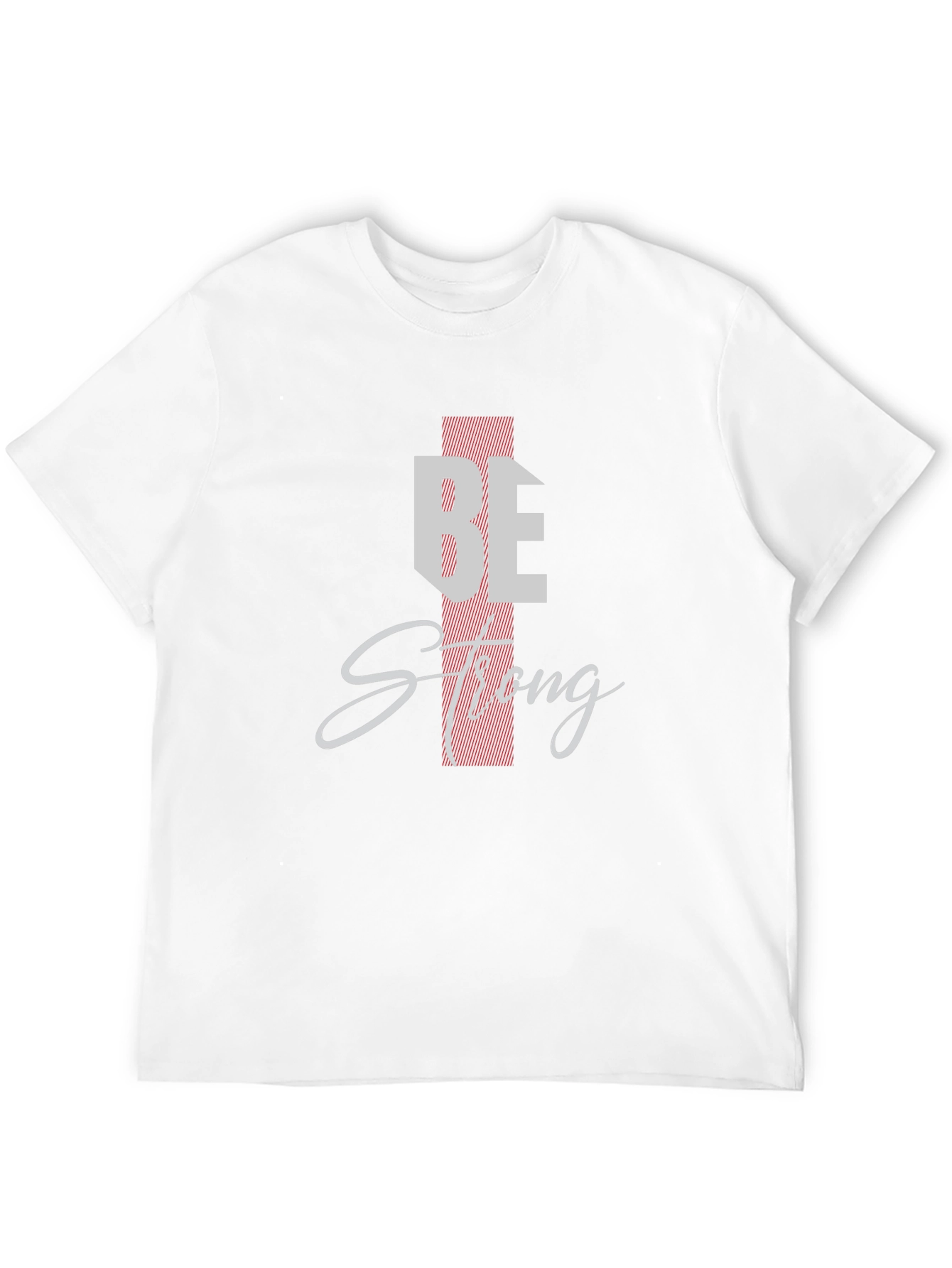 Be Strong Black Graphic Tee