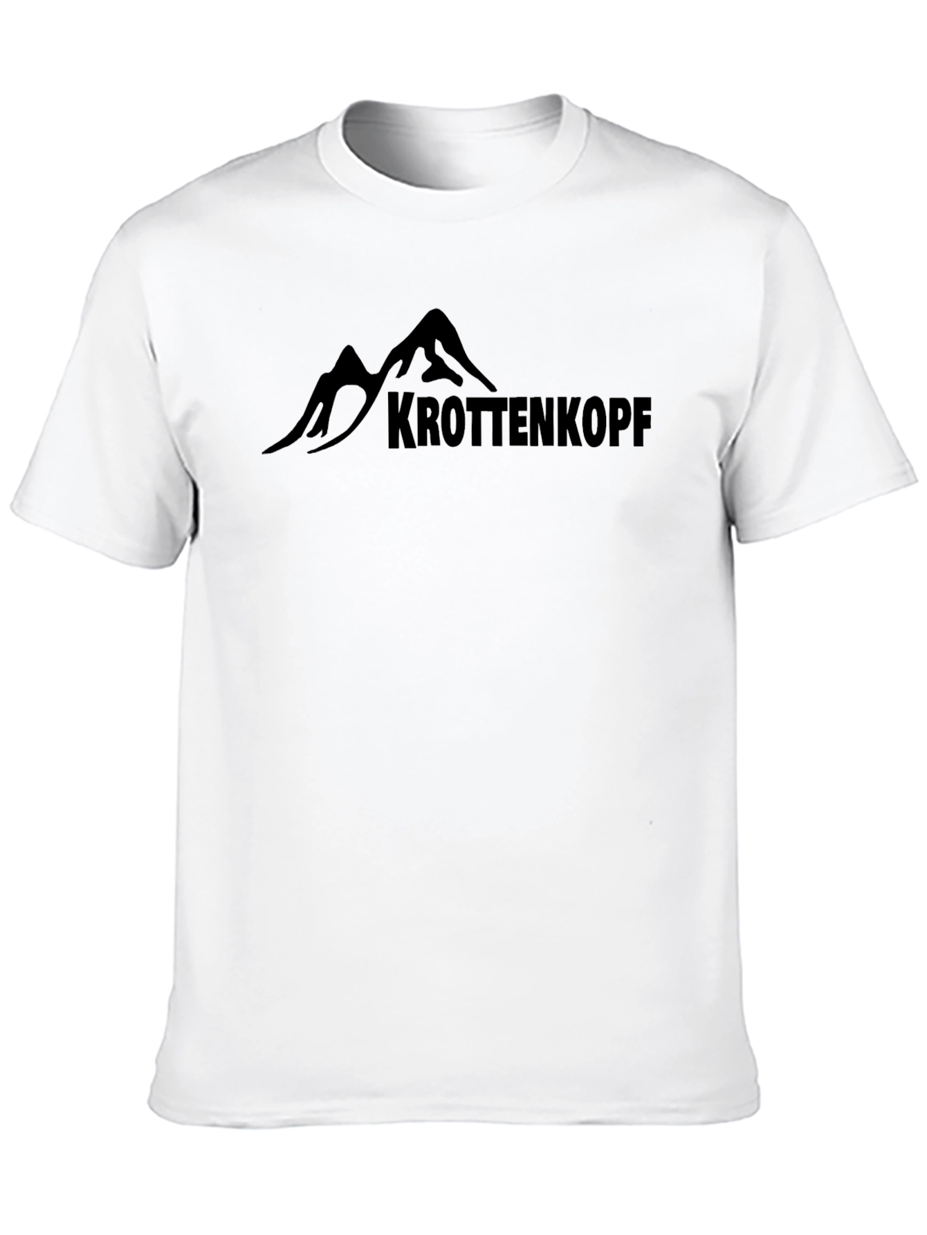 Krottenkopf Mountain T-Shirt - Black Graphic Tee