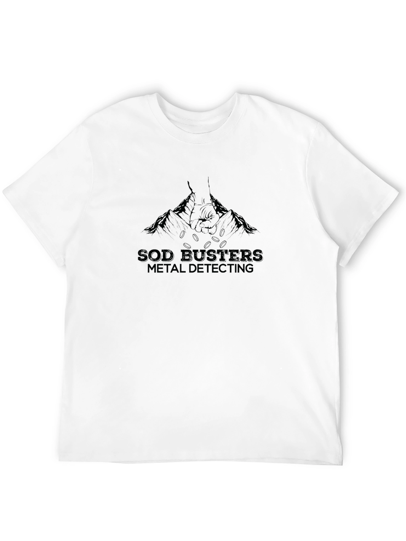 Sod Busters Metal Detecting Graphic Tee
