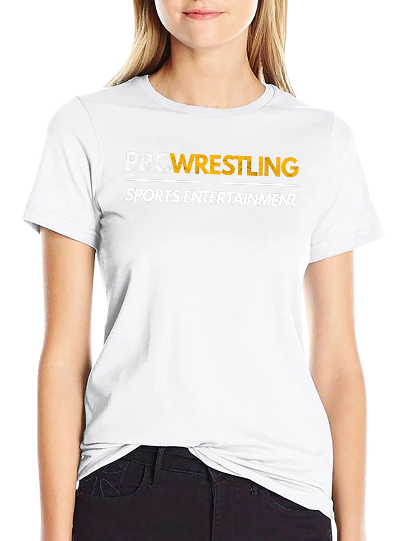 Pro Wrestling Sports Entertainment Graphic Tee