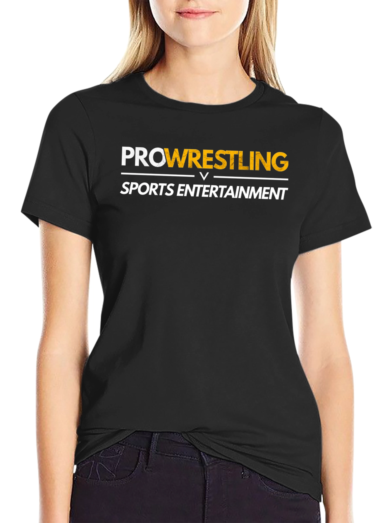 Pro Wrestling Sports Entertainment Graphic Tee