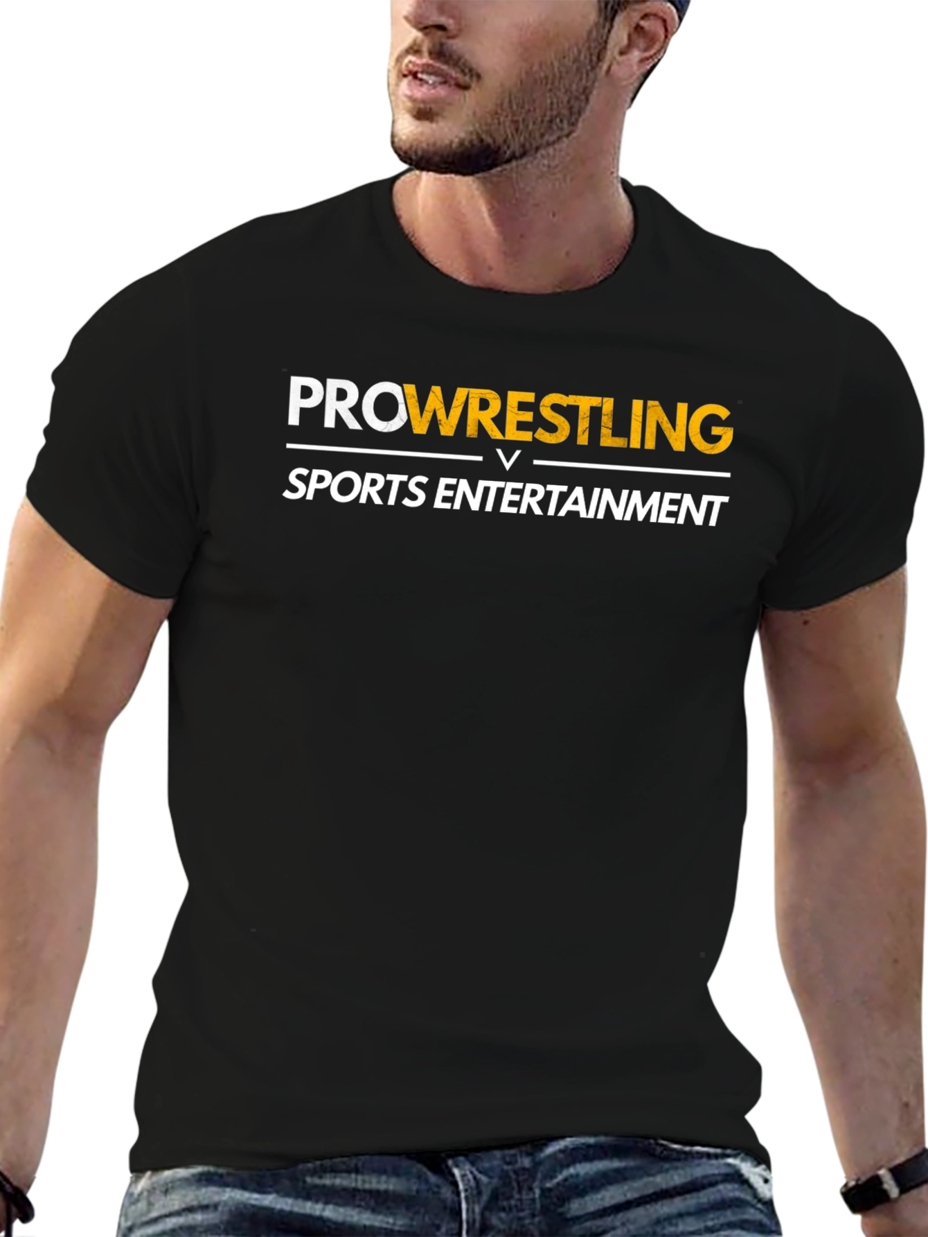 Pro Wrestling Sports Entertainment Graphic Tee