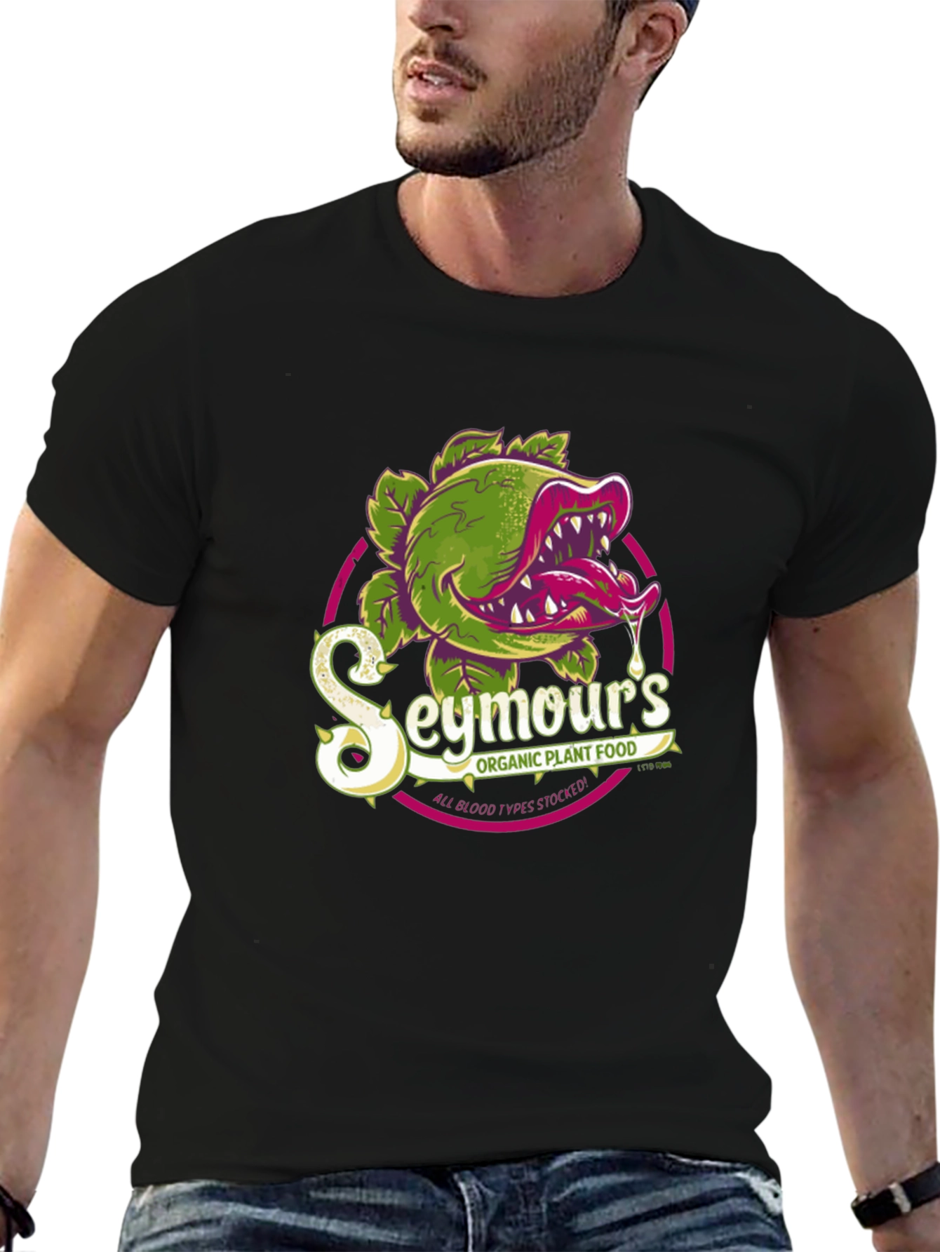 Seymours Organic Plant Food Graphic T-Shirt