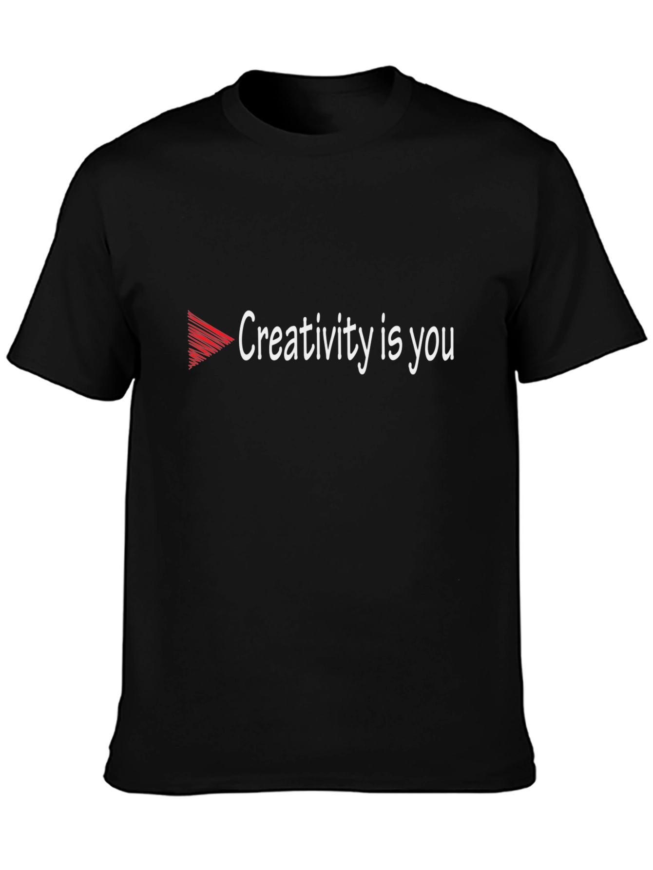 Creativity is you T-shirt - Black