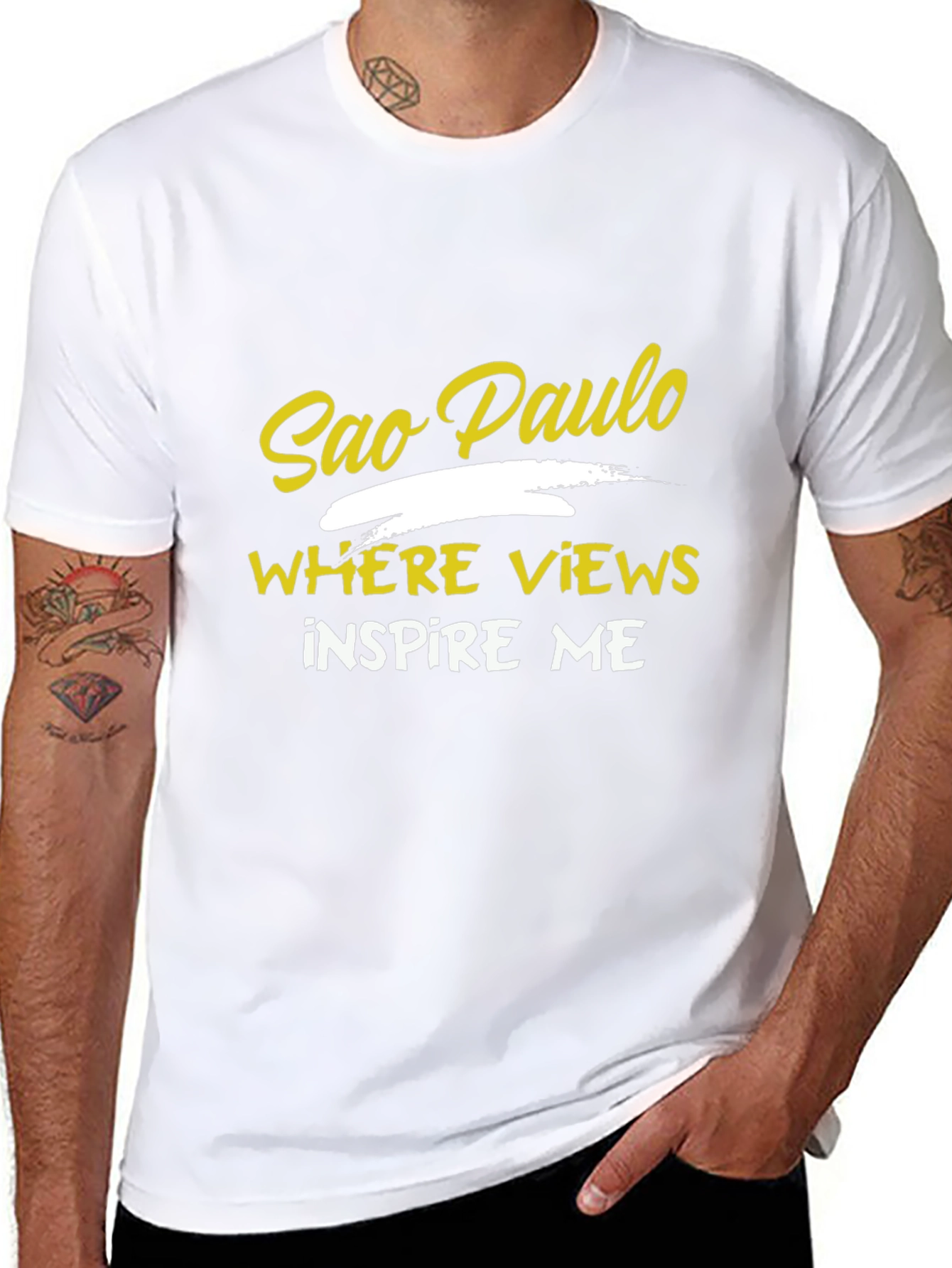 Sao Paulo Graphic T-Shirt - Inspire Me Tee