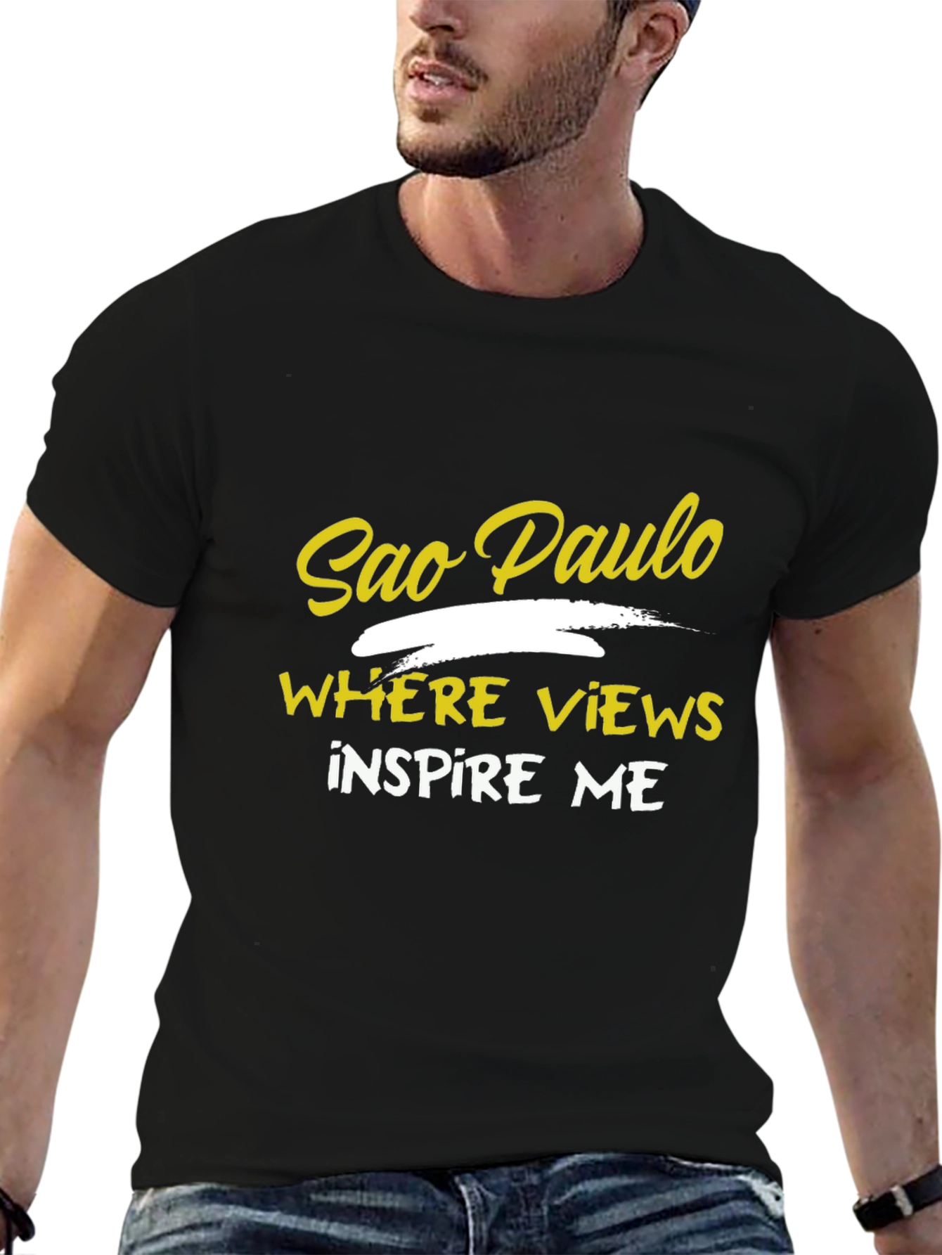 Sao Paulo Graphic T-Shirt - Inspire Me Tee