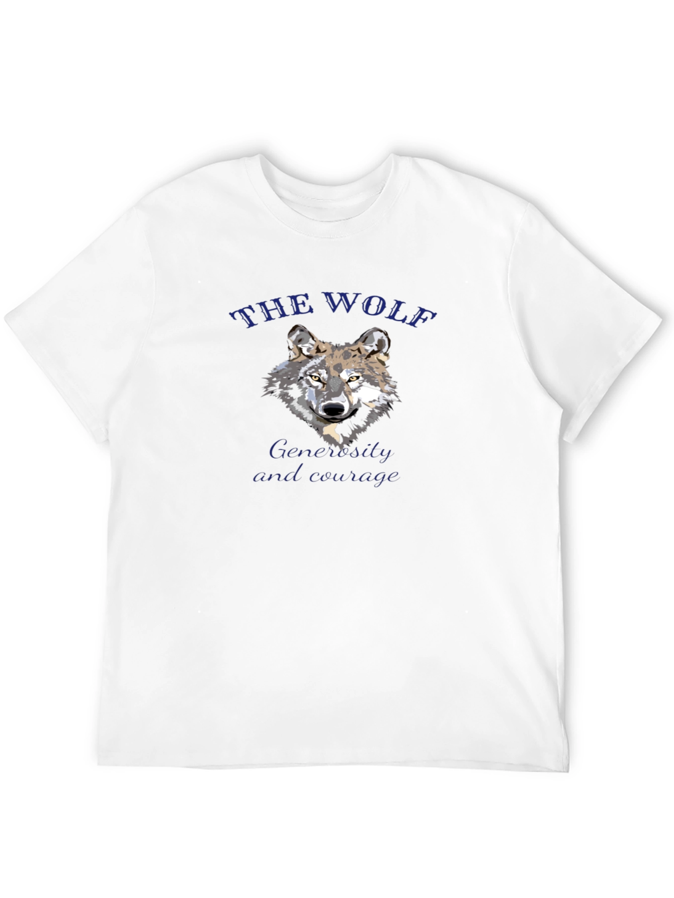 The Wolf Graphic Tee - Generosity and Courage