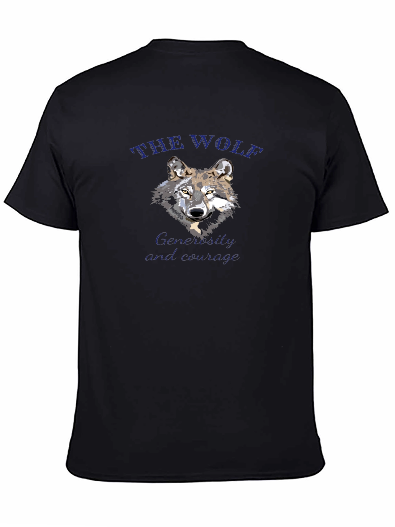 The Wolf Graphic Tee - Generosity and Courage