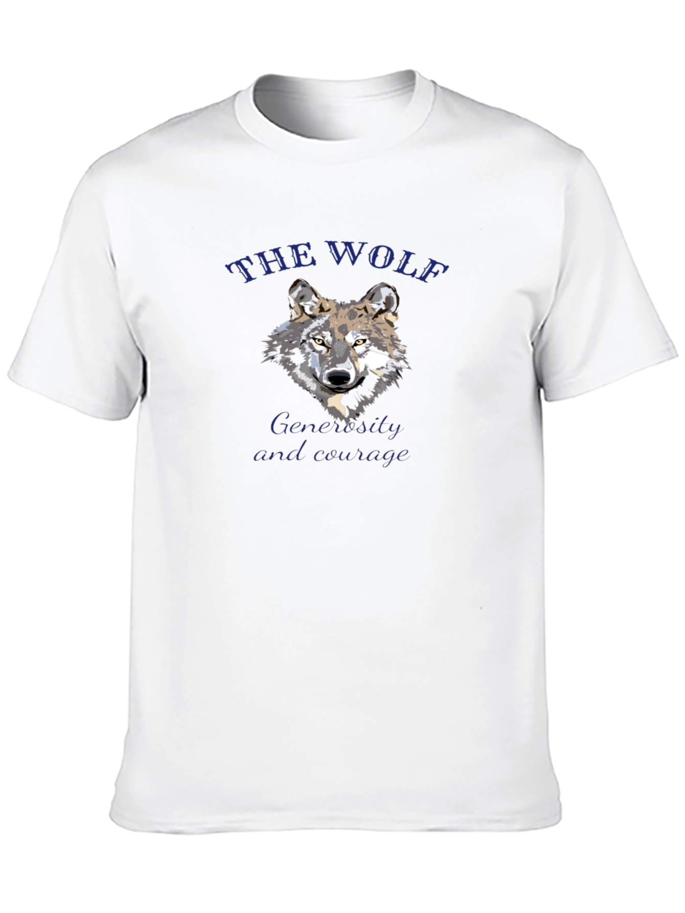 The Wolf Graphic Tee - Generosity and Courage