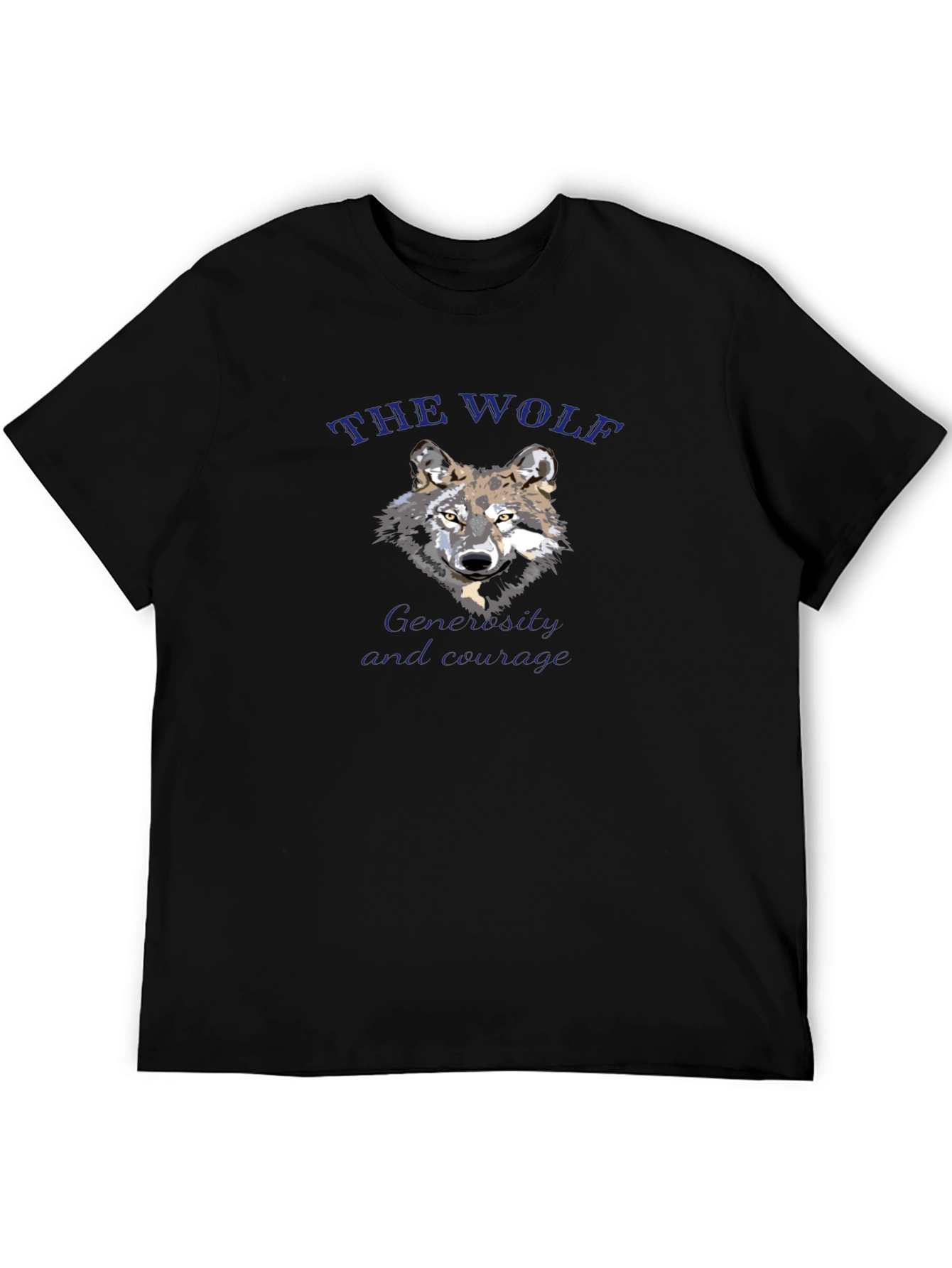 The Wolf Graphic Tee - Generosity and Courage
