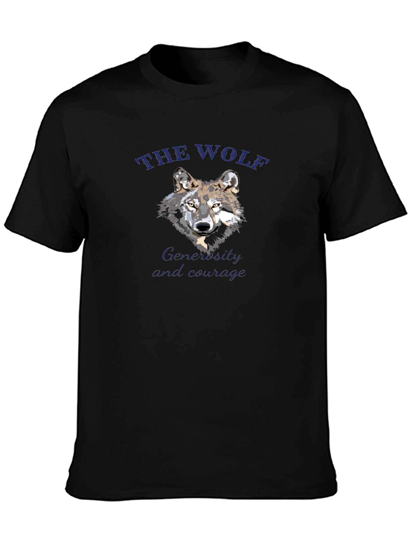 The Wolf Graphic Tee - Generosity and Courage