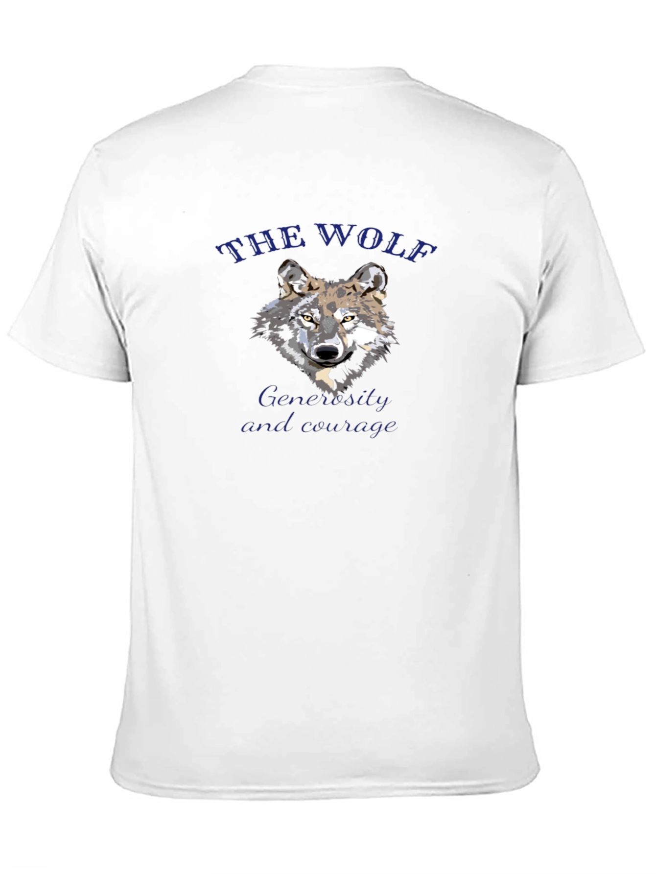 The Wolf Graphic Tee - Generosity and Courage