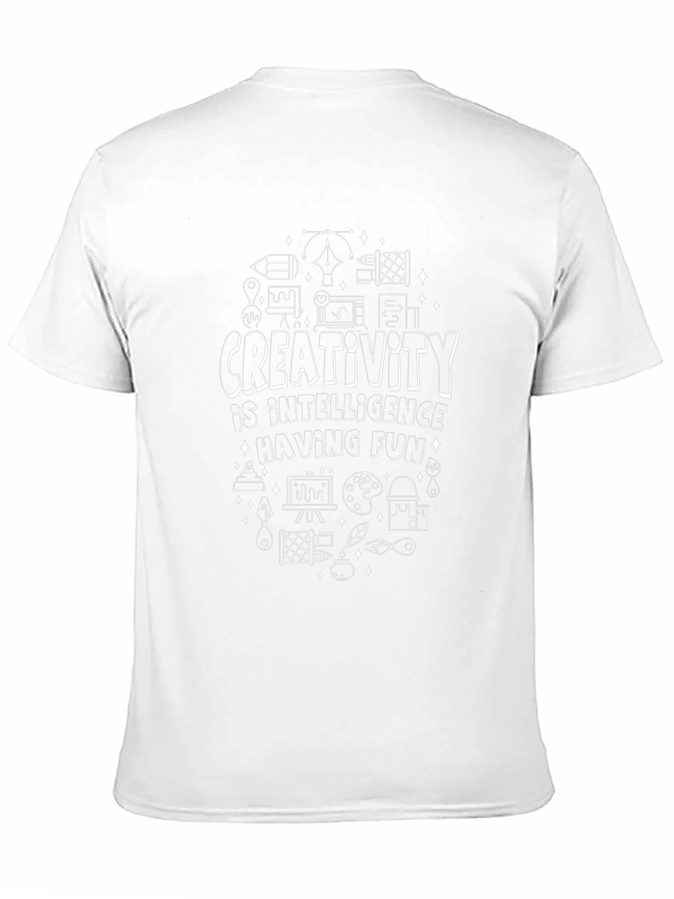 Creativity Intelligence Fun Black T-Shirt