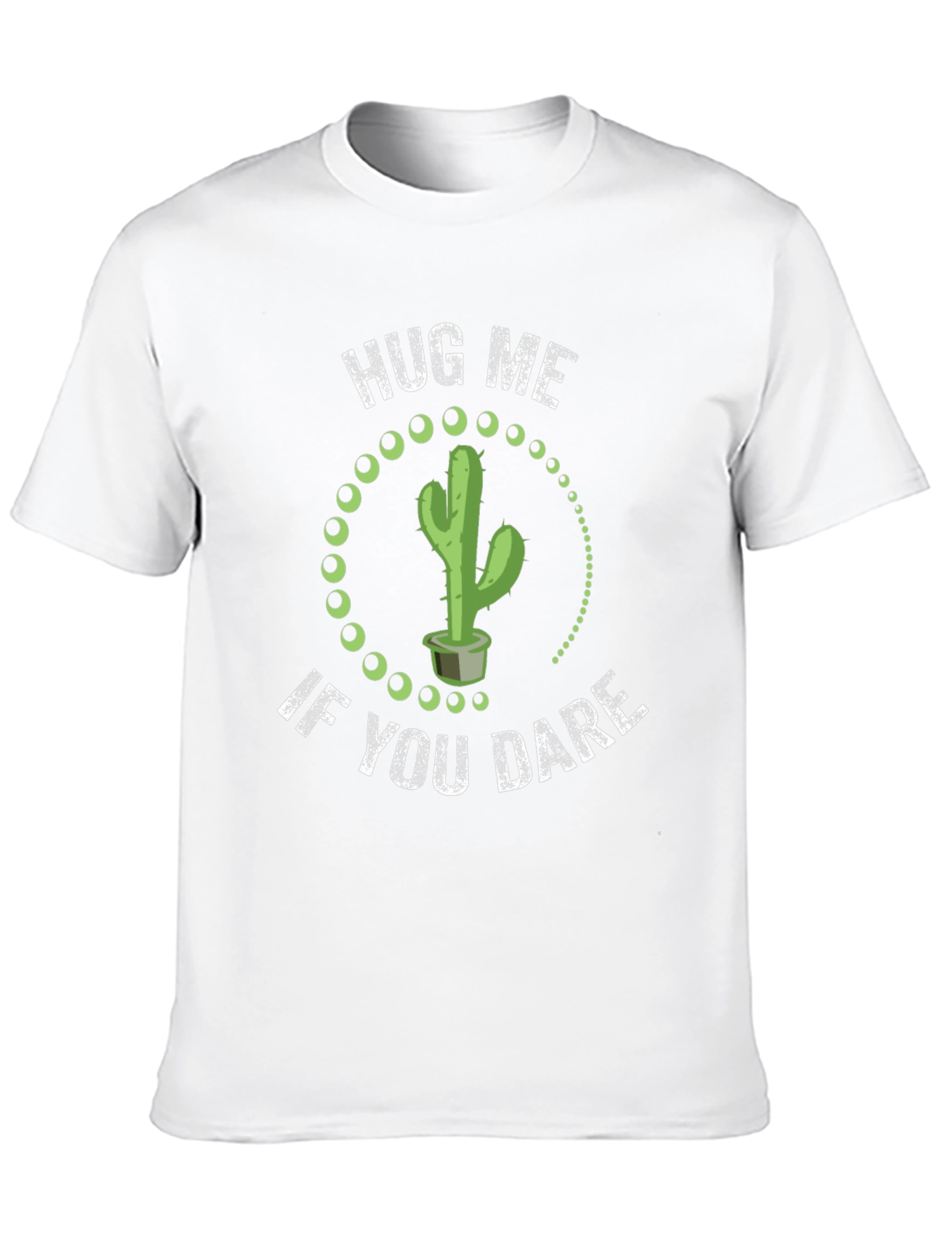 Hug Me If You Dare Cactus Graphic Tee