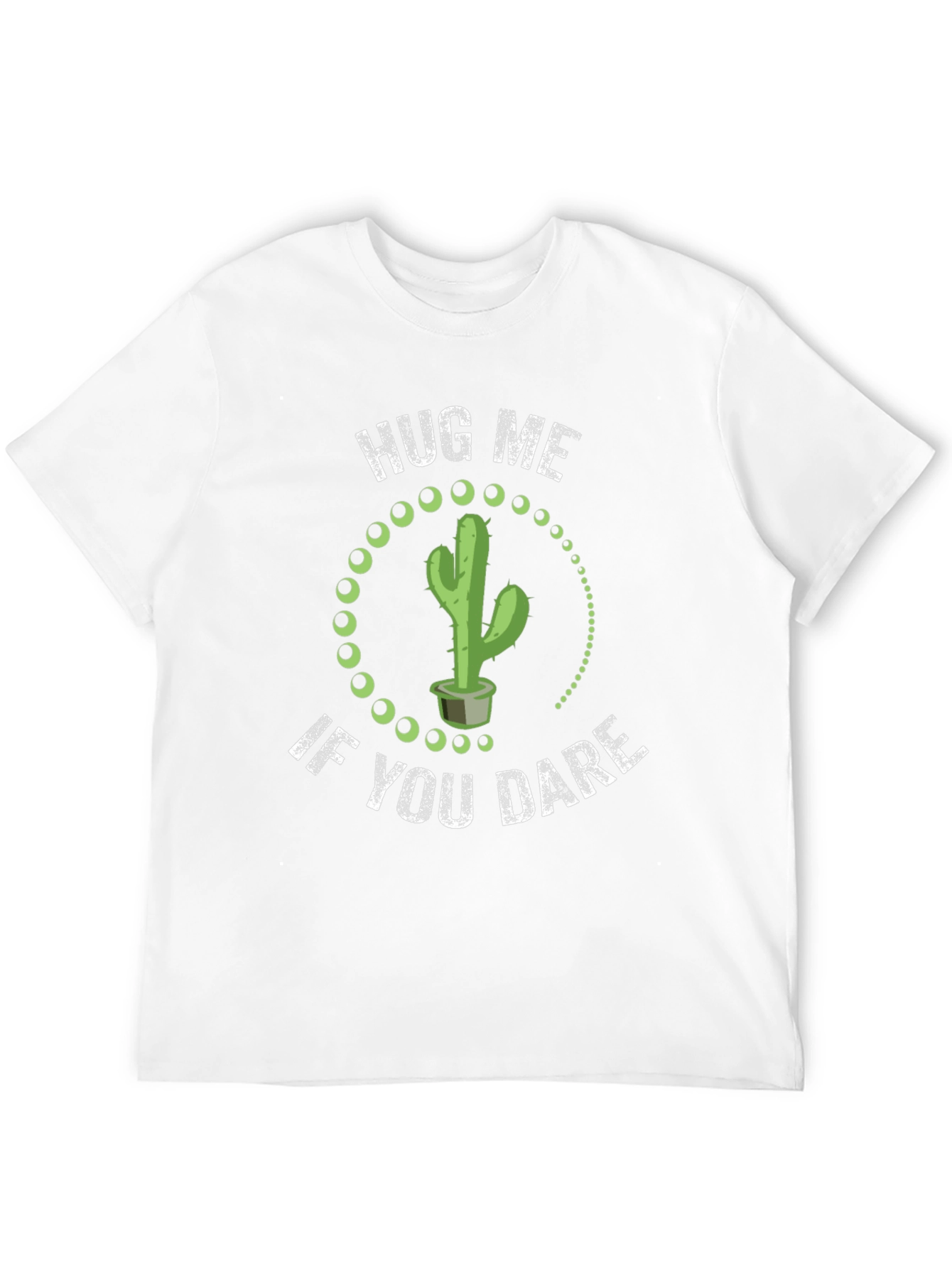 Hug Me If You Dare Cactus Graphic Tee
