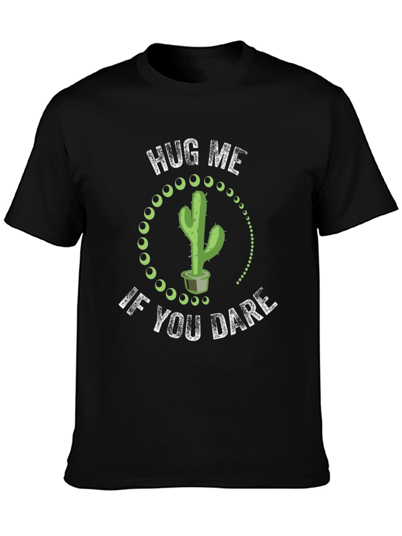Hug Me If You Dare Cactus Graphic Tee