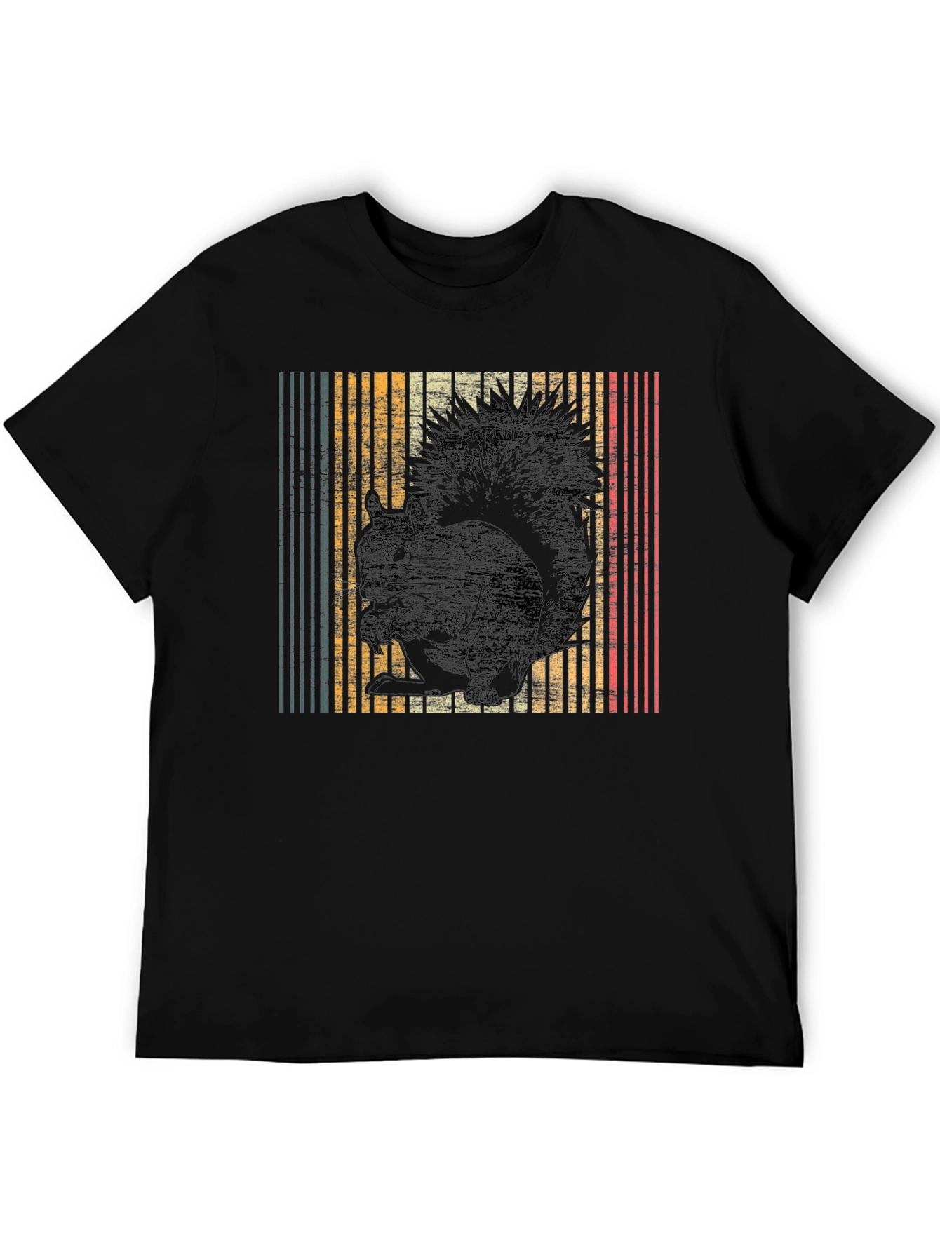 Retro Squirrel Graphic T-Shirt