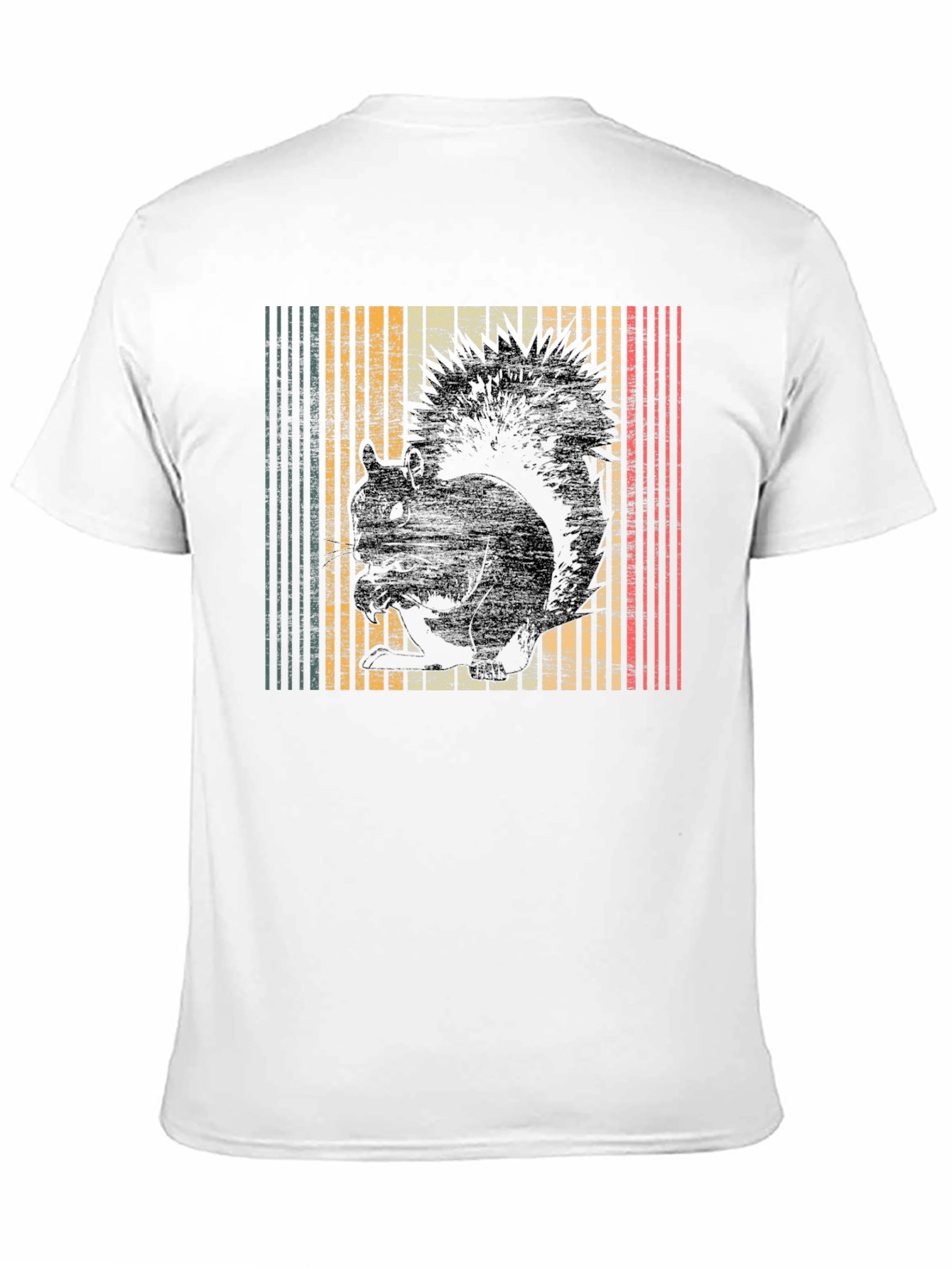 Retro Squirrel Graphic T-Shirt