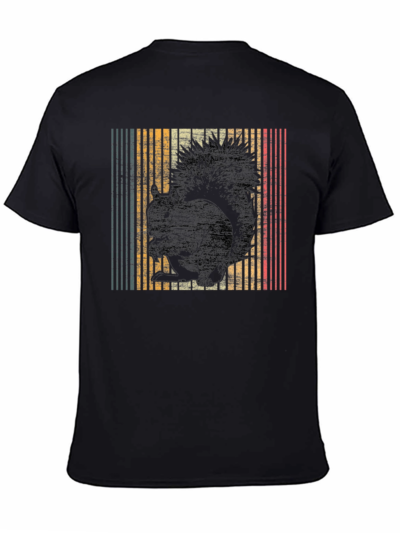 Retro Squirrel Graphic T-Shirt