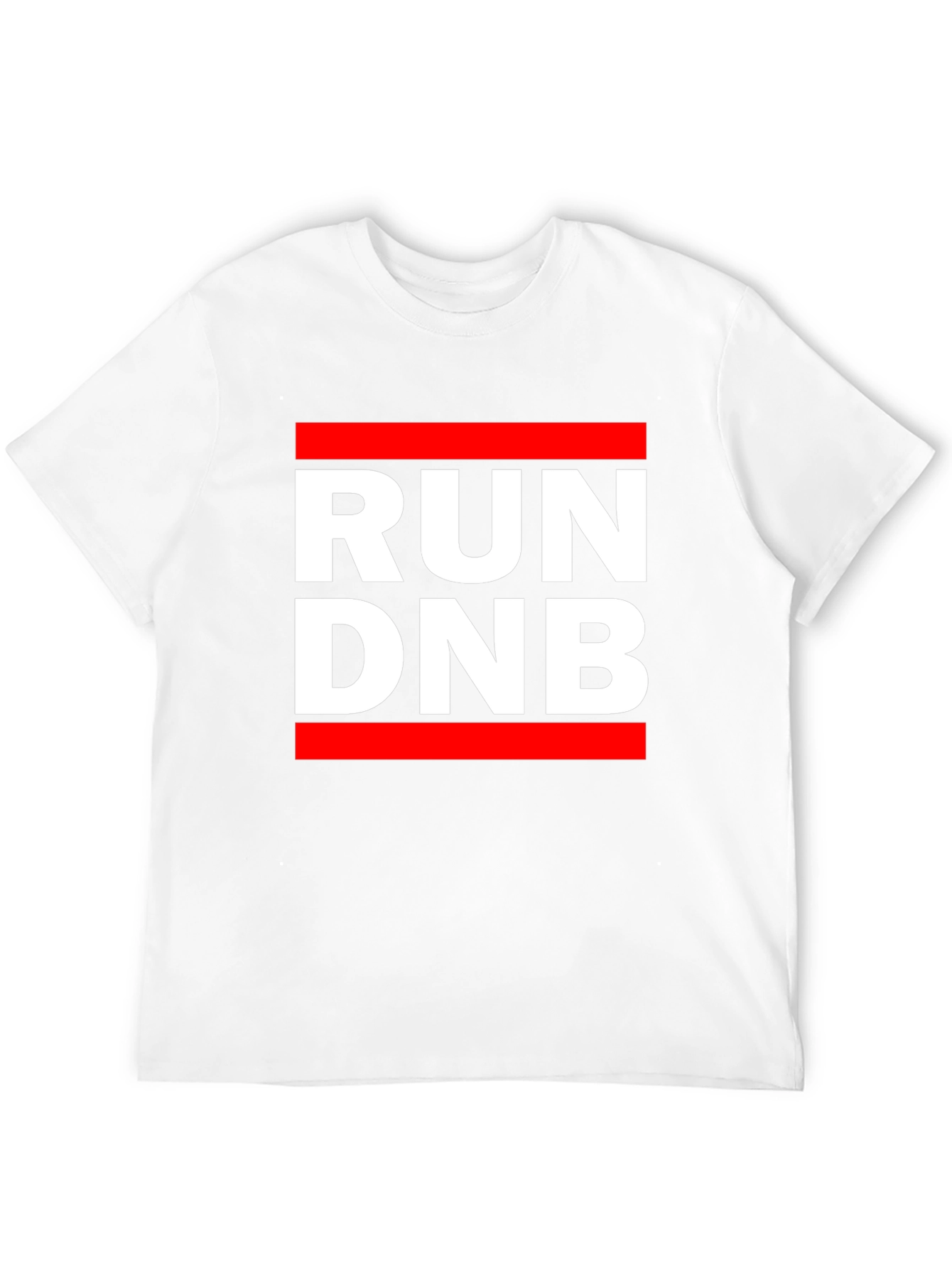 RUN DNB Black Graphic Tee