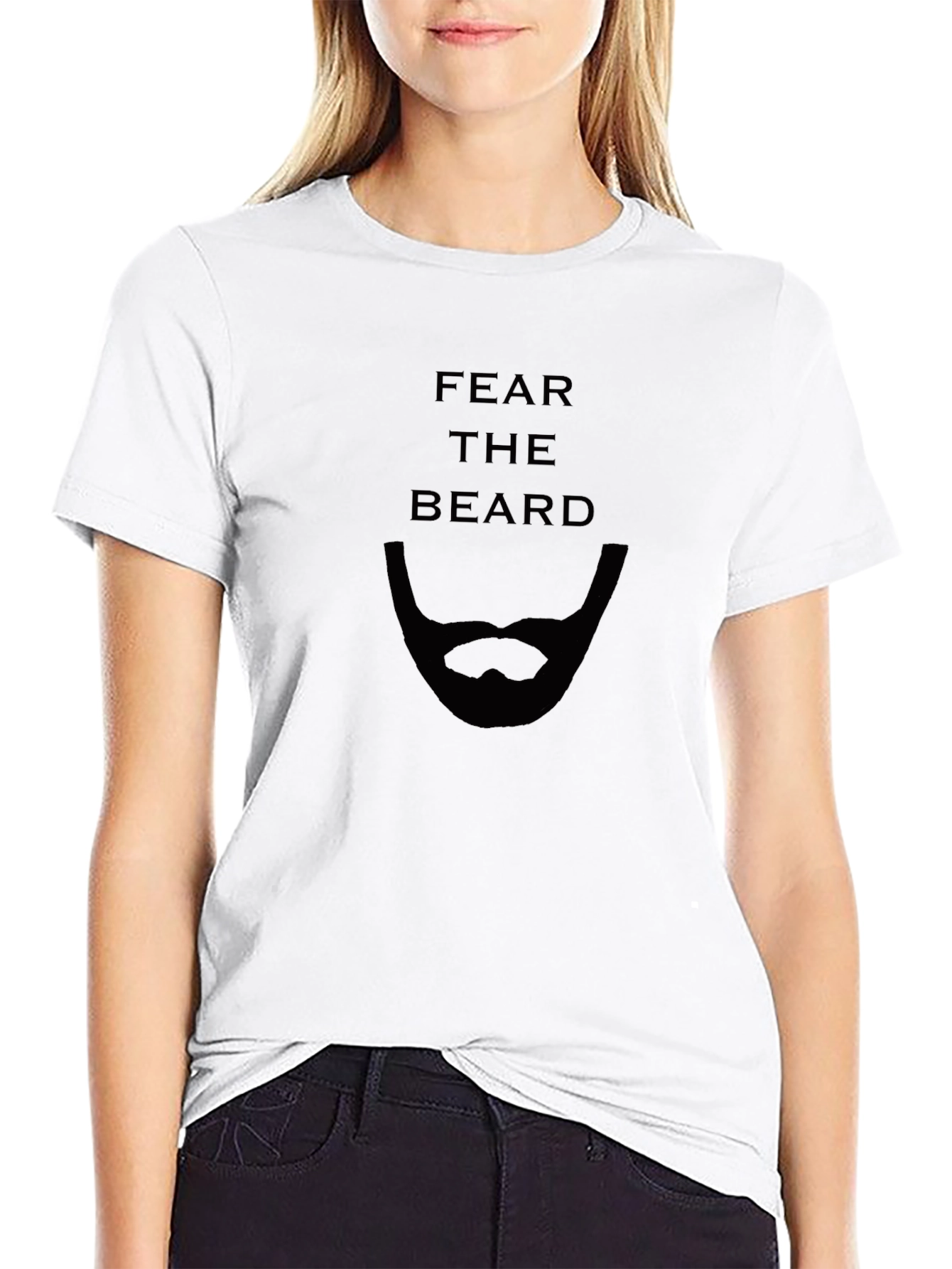 Fear The Beard T-Shirt - Funny Bearded Man Tee
