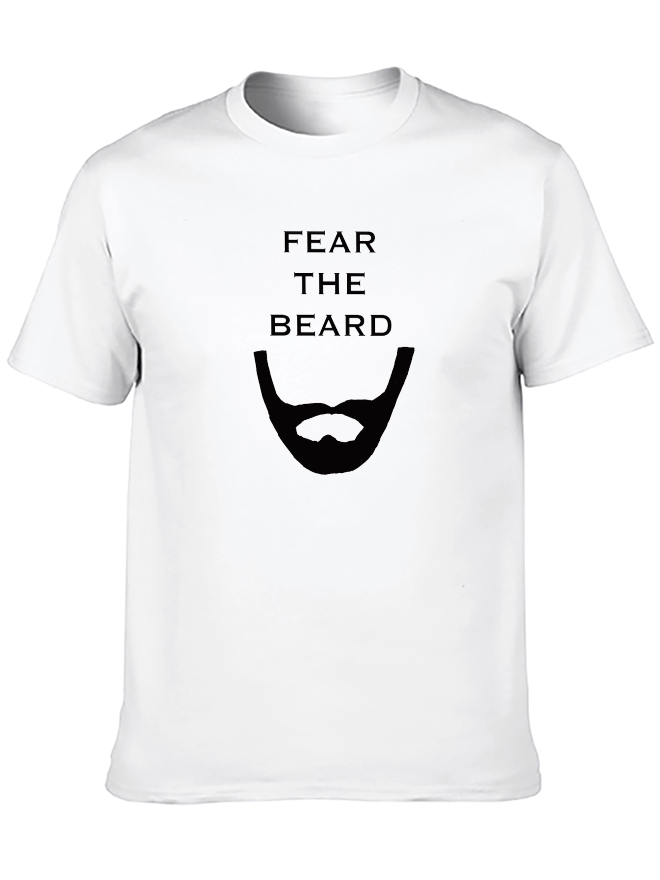 Fear The Beard T-Shirt - Funny Bearded Man Tee