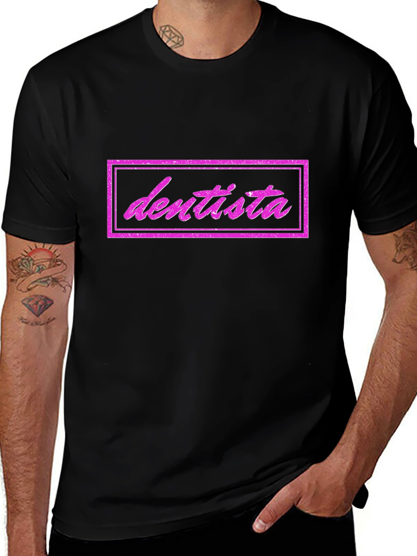 Dentista Graphic Tee - Black