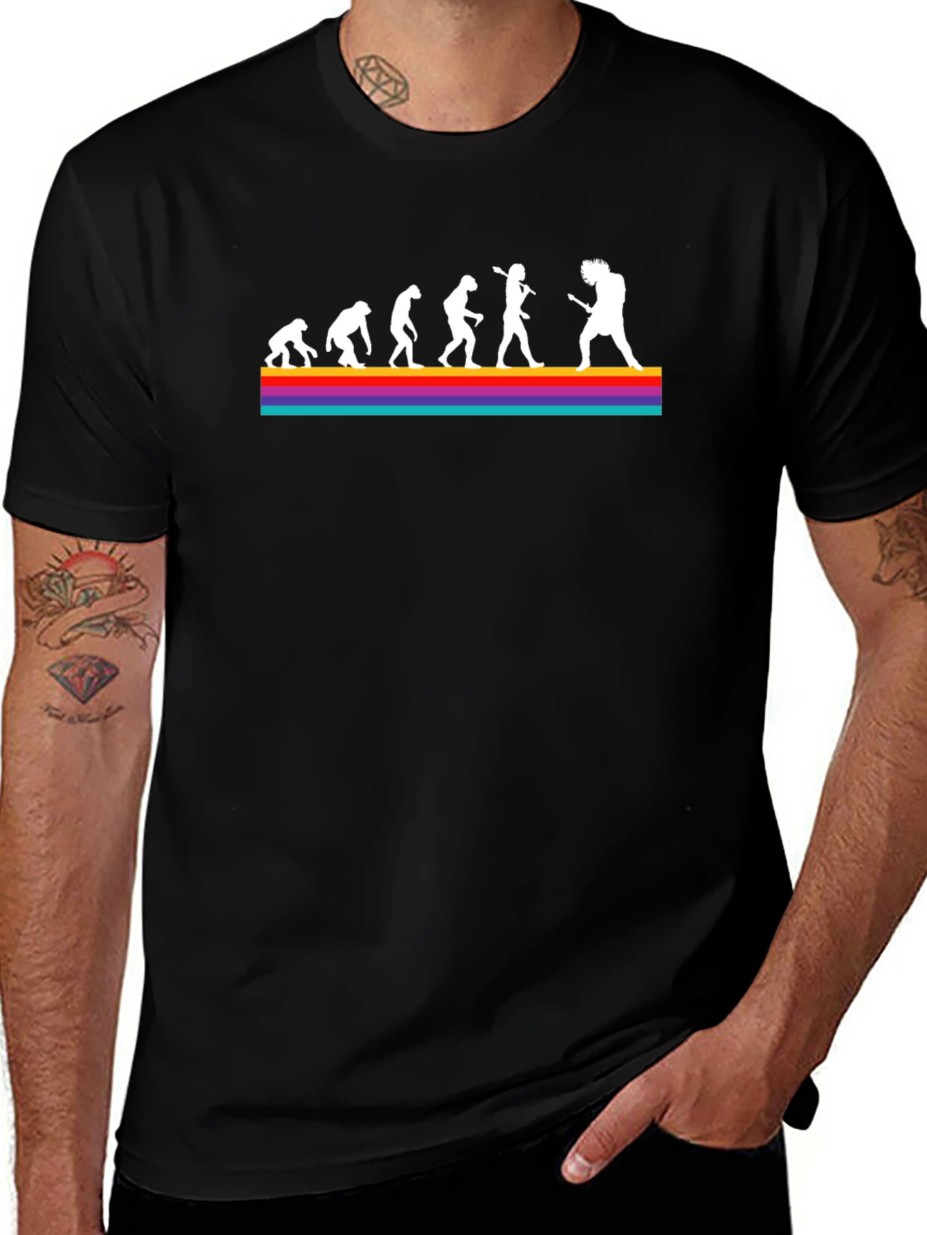Evolution of Rock T-Shirt