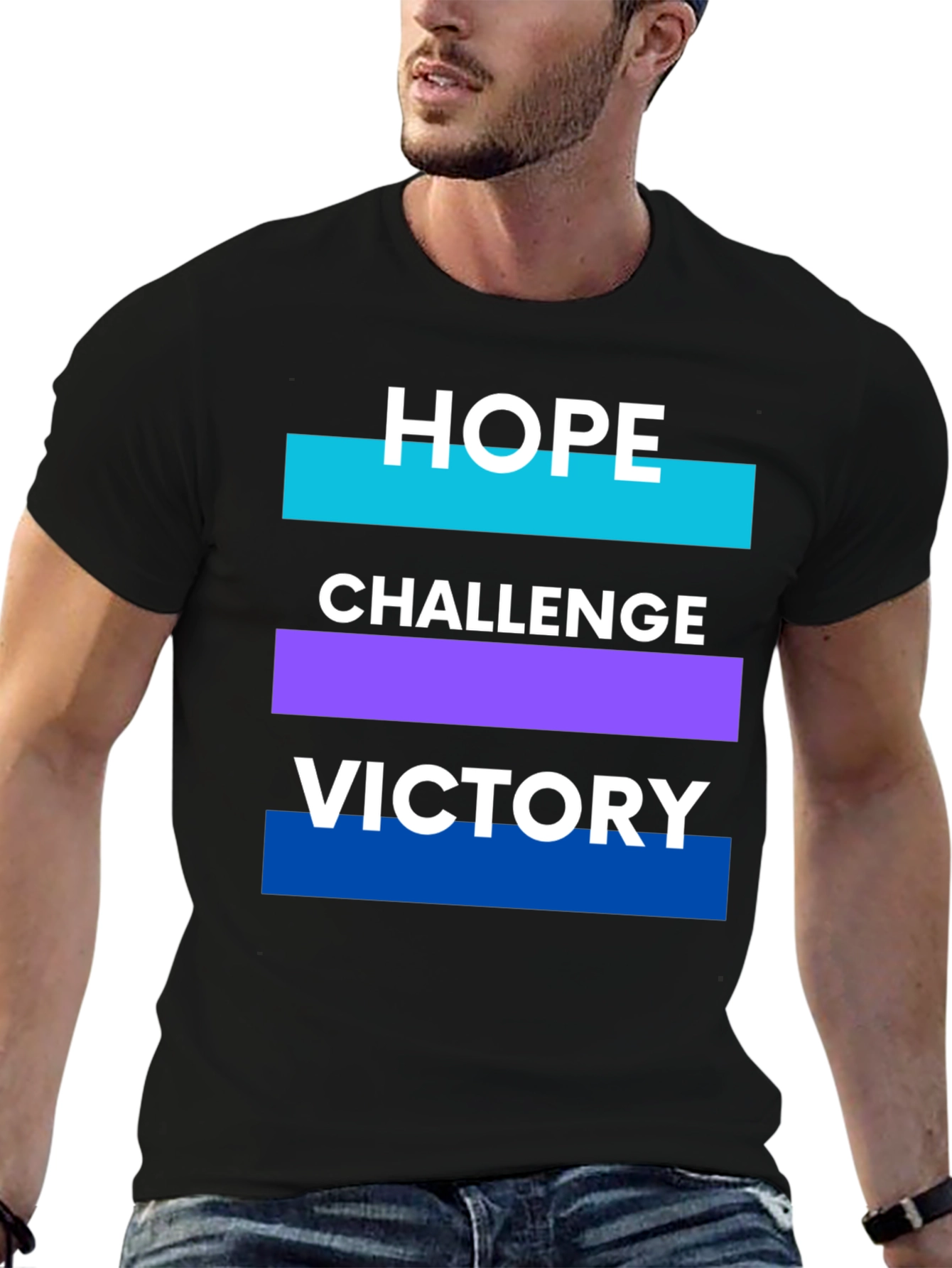 Hope Challenge Victory Graphic Tee