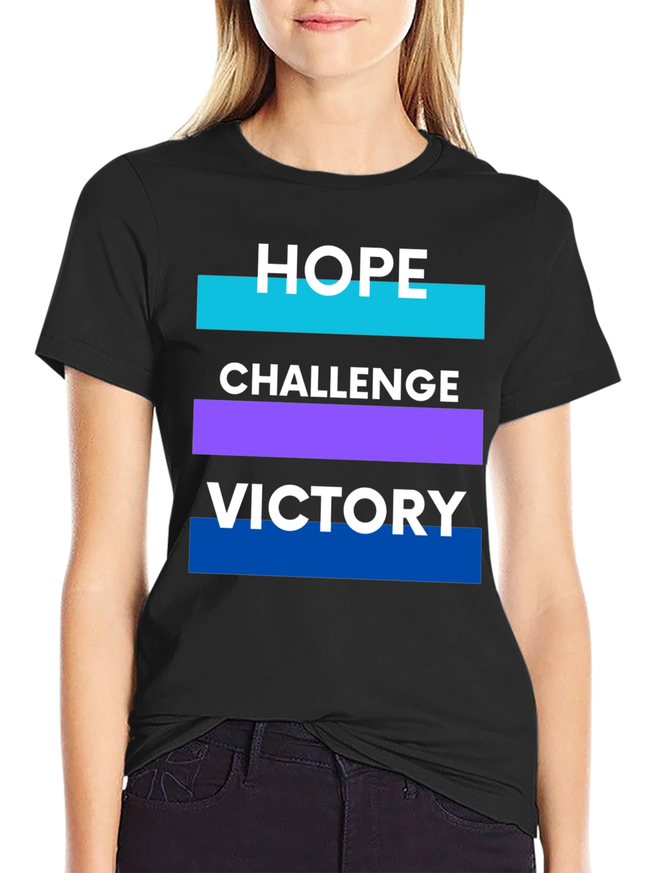Hope Challenge Victory Graphic Tee