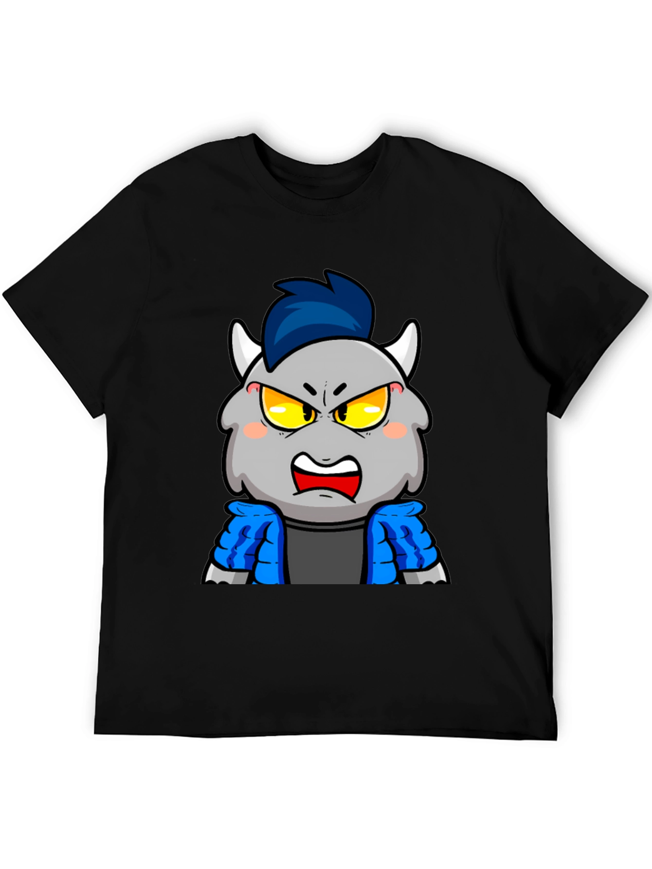 Monster Cartoon Graphic T-Shirt