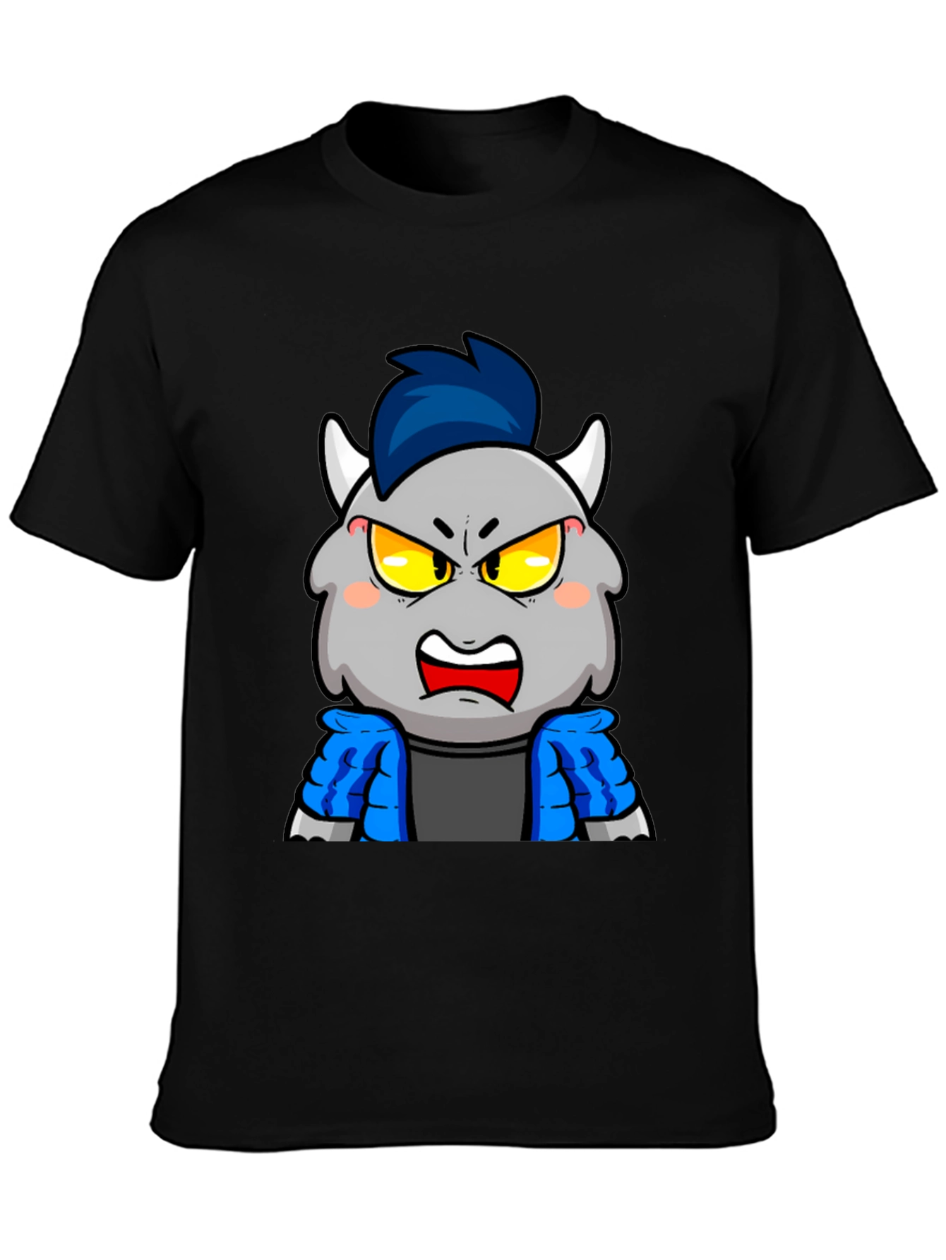 Monster Cartoon Graphic T-Shirt