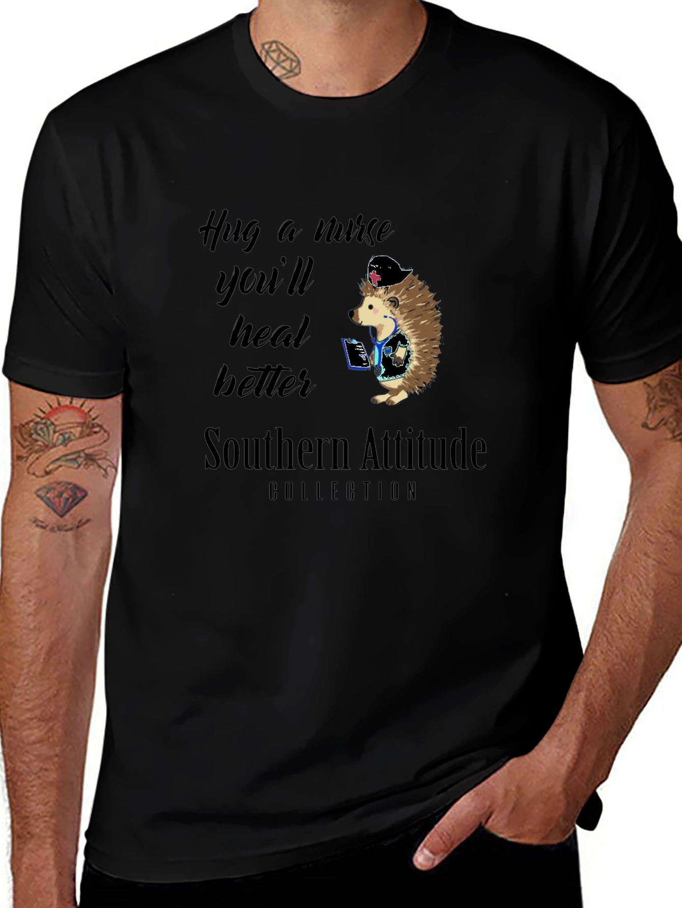 Hug a Nurse T-Shirt: Southern Attitude Collection