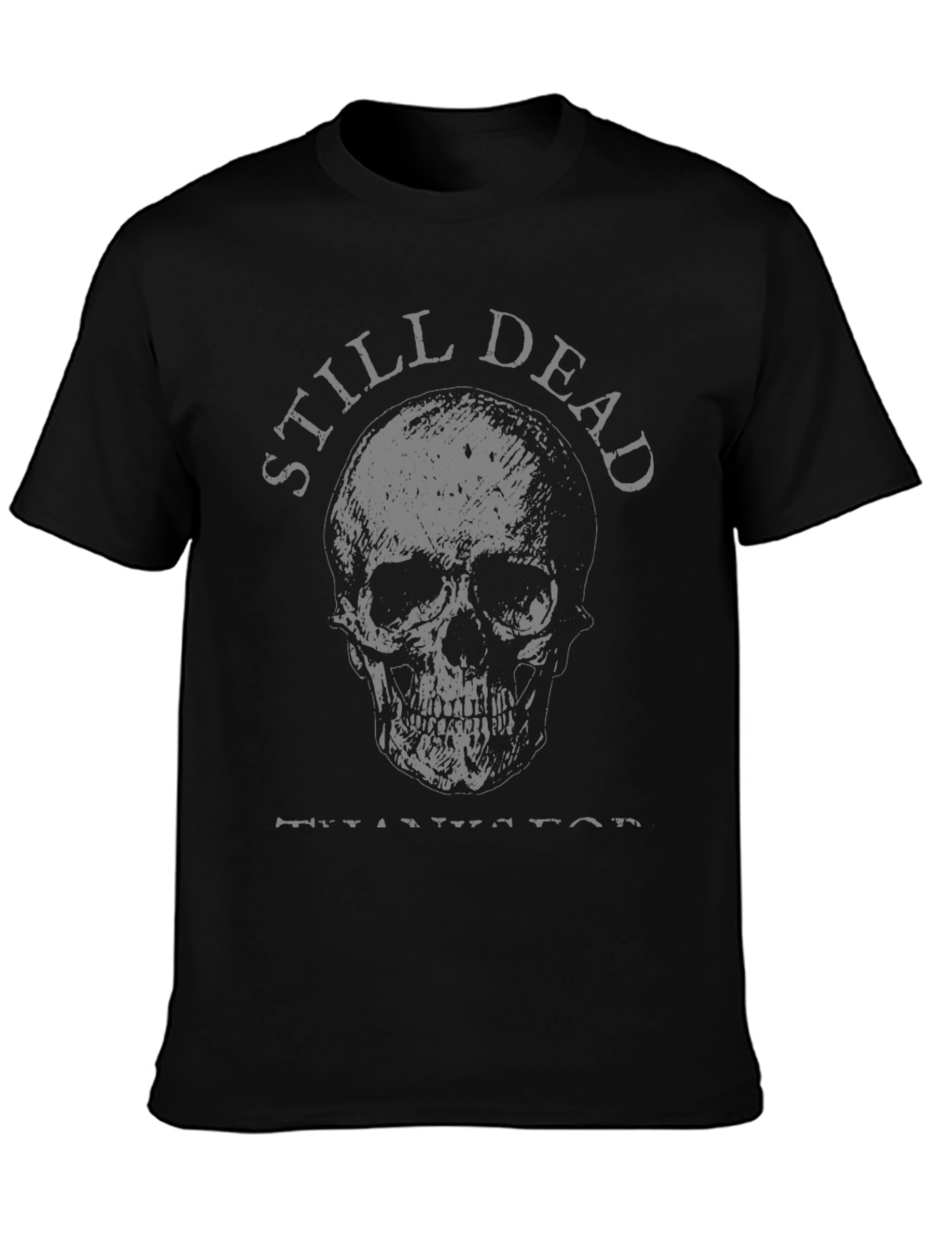 Still Dead Skull T-Shirt - Mens Graphic Tee