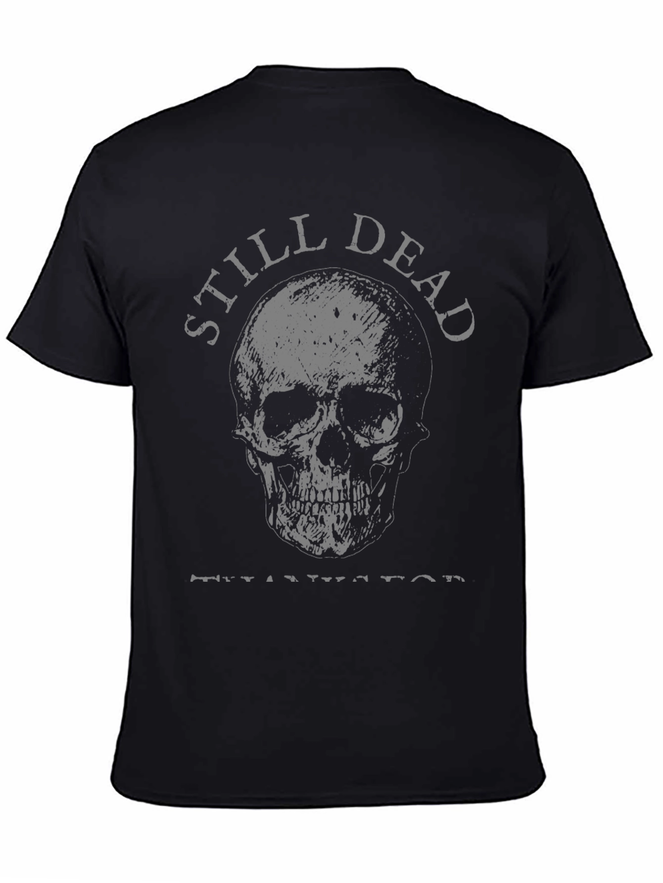 Still Dead Skull T-Shirt - Mens Graphic Tee