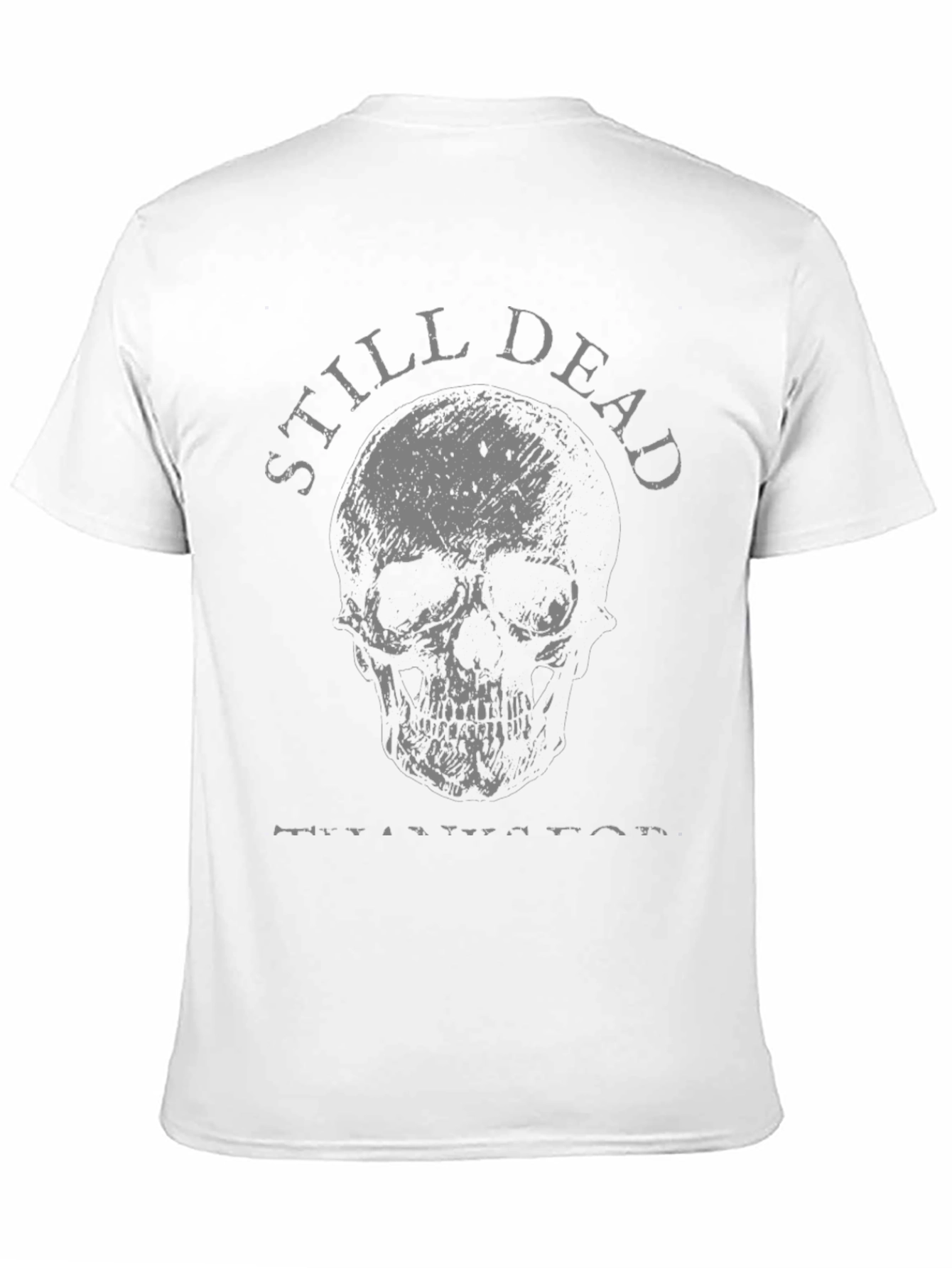Still Dead Skull T-Shirt - Mens Graphic Tee