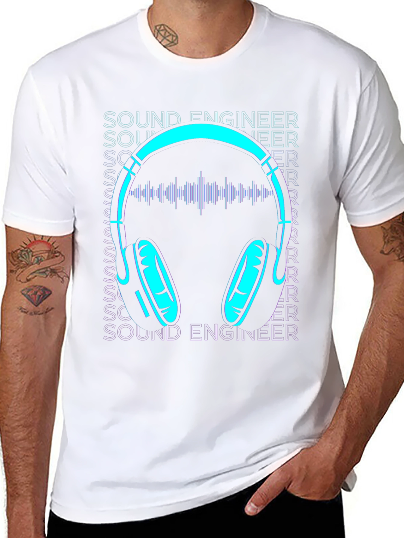 Sound Engineer Graphic Tee - Music Production Shirt