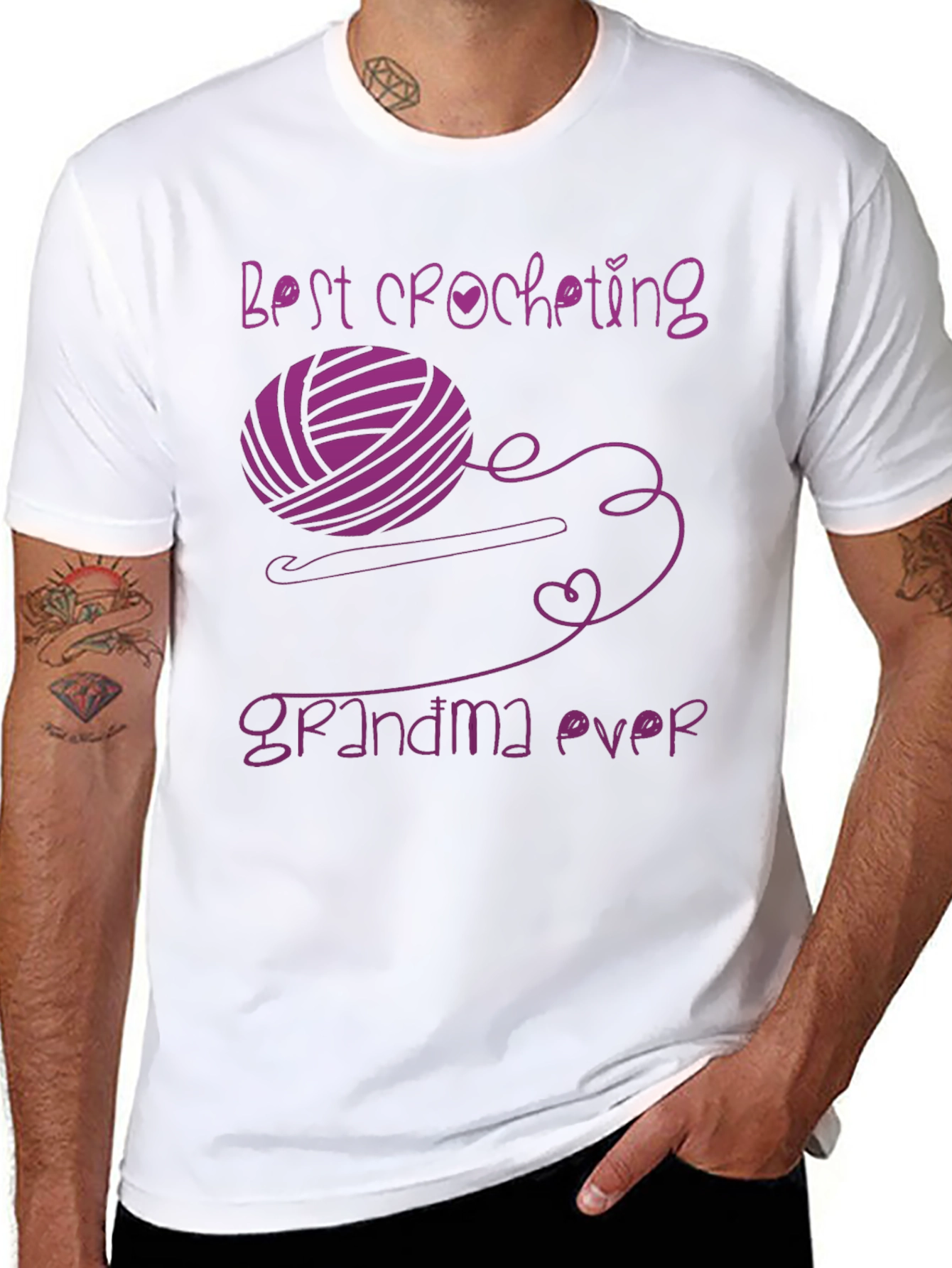 Best Crocheting Grandma Ever T-Shirt