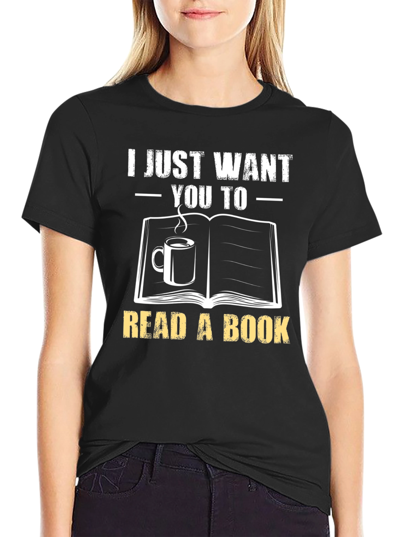 I Just Want You to Read a Book T-Shirt