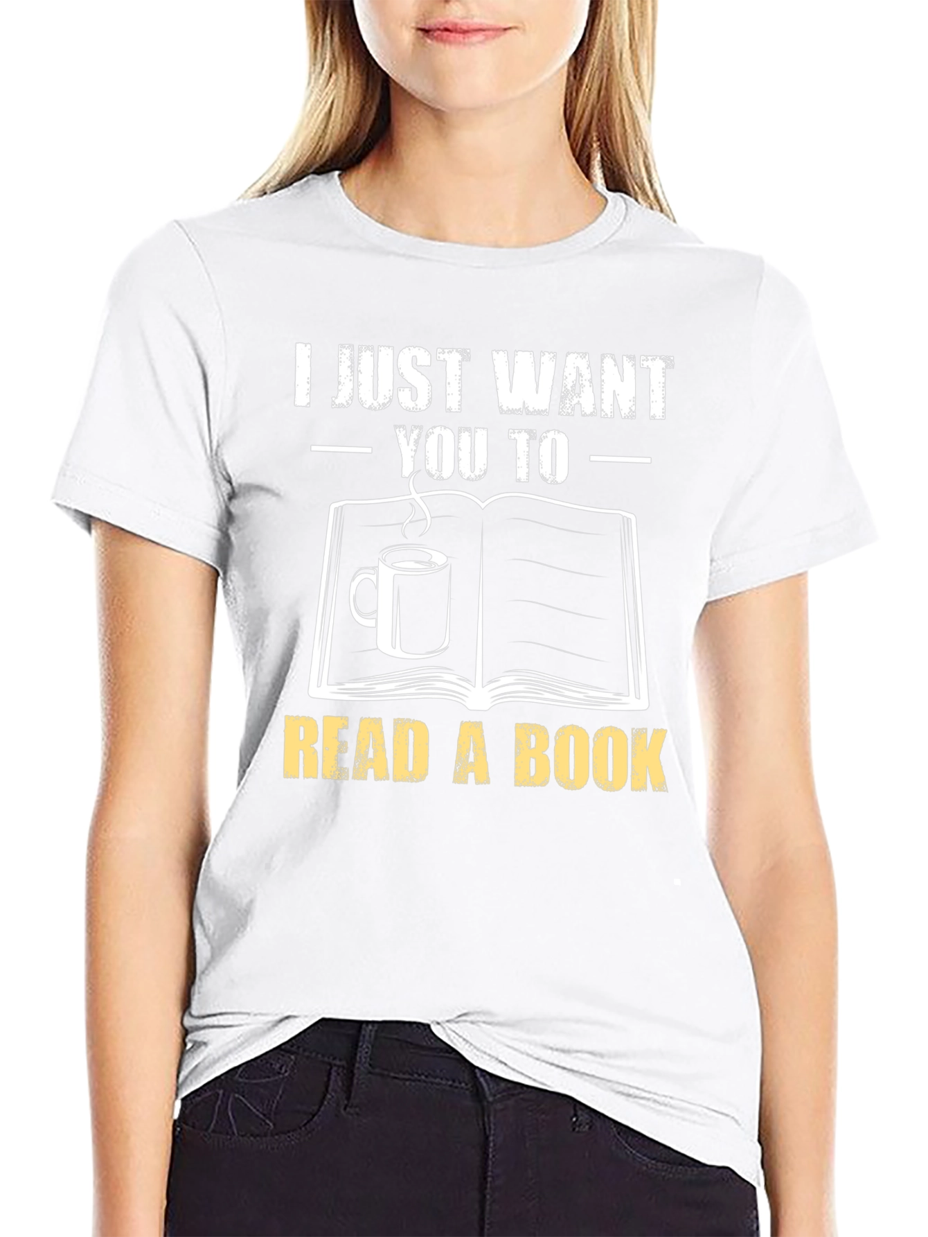 I Just Want You to Read a Book T-Shirt