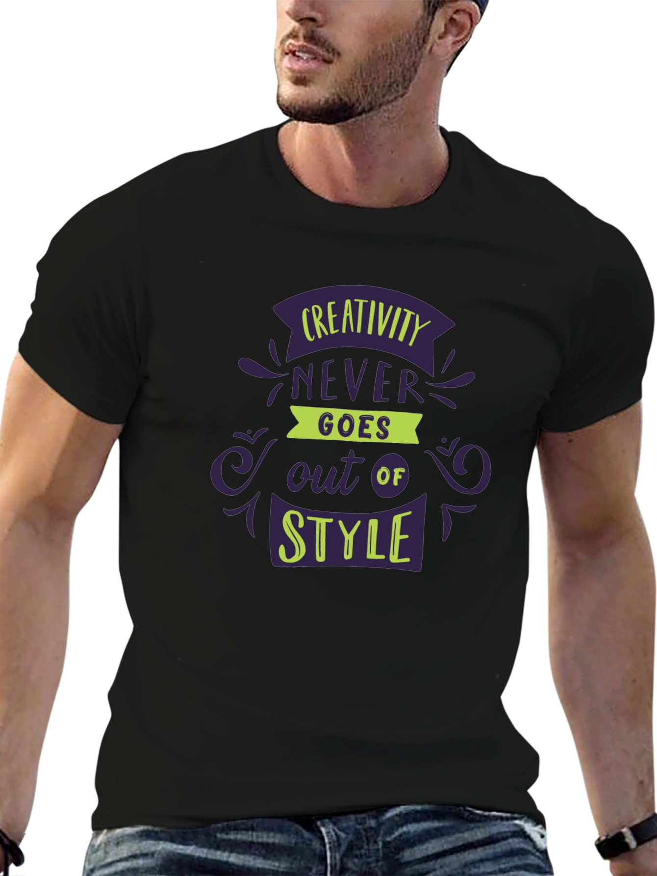 Creative Style Graphic T-Shirt