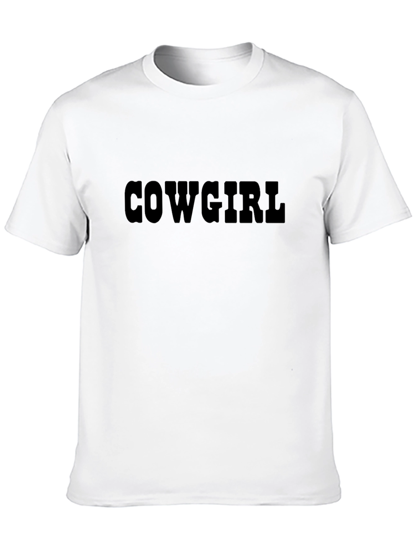 Cowgirl Graphic Tee - Classic Western Style