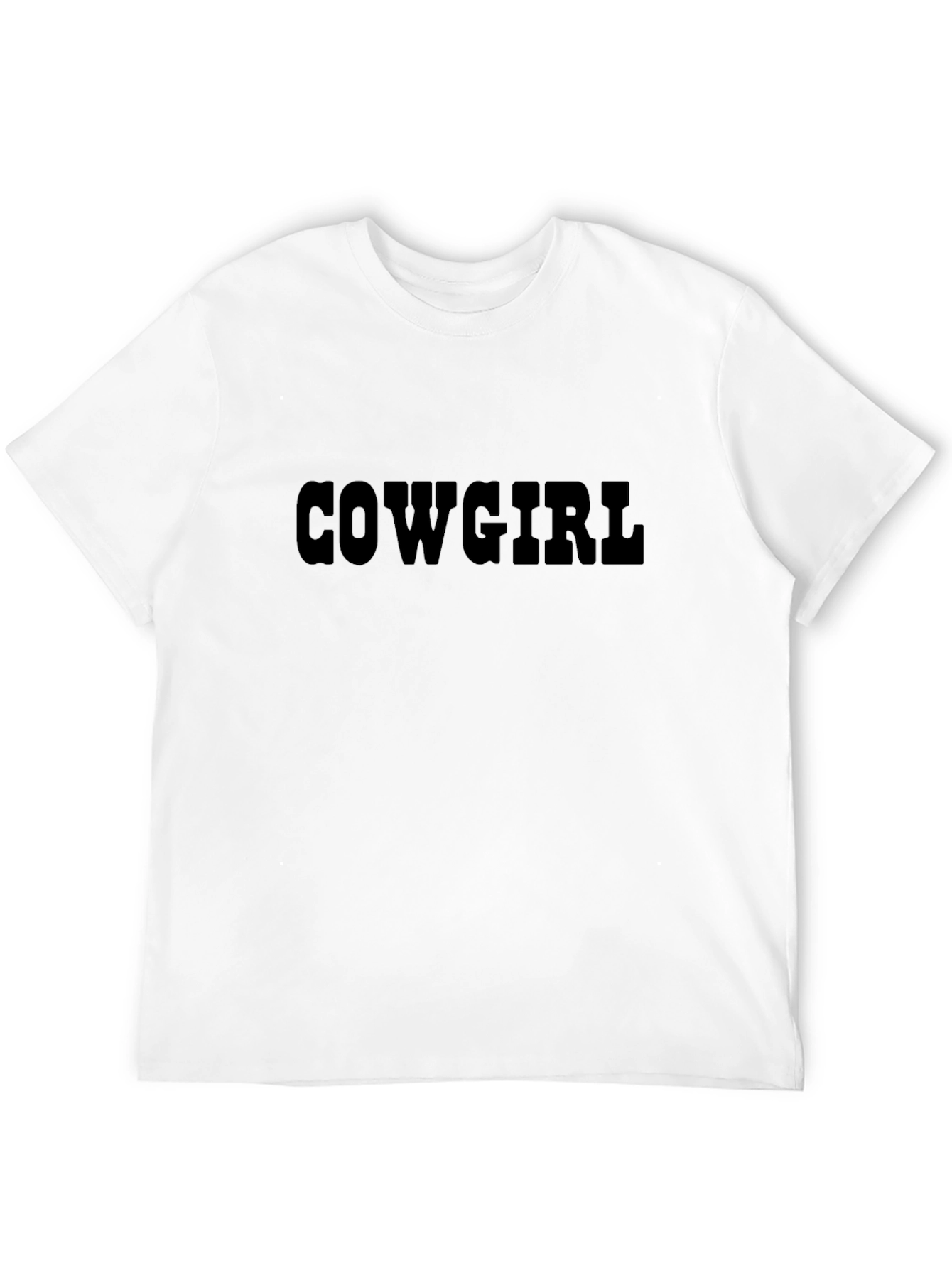 Cowgirl Graphic Tee - Classic Western Style