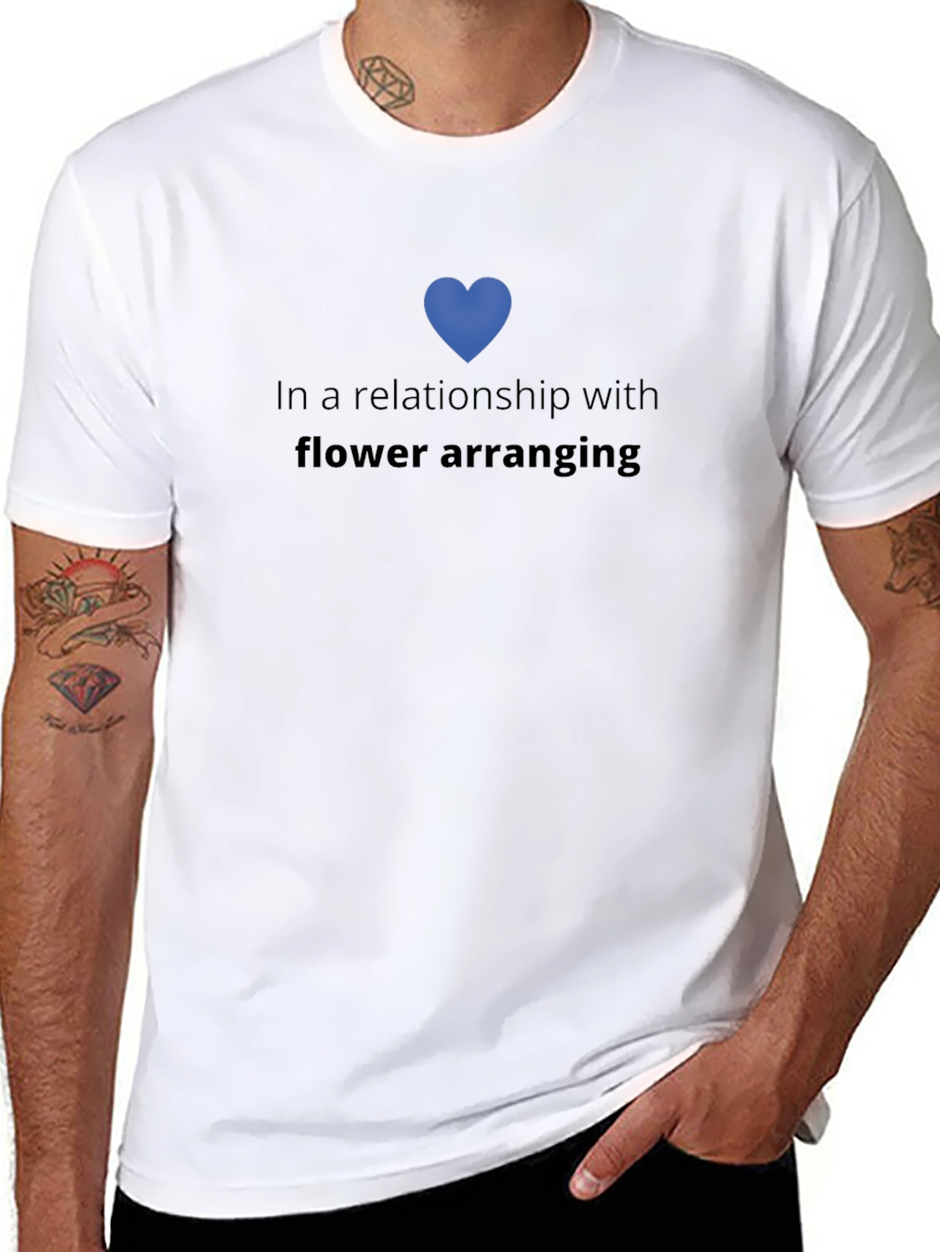 Flower Arranging Relationship Tee