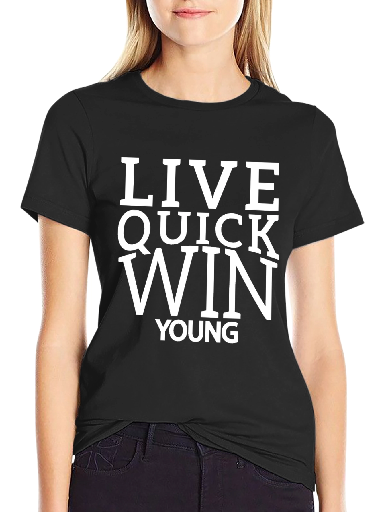 Live Quick Win Young Graphic T-Shirt