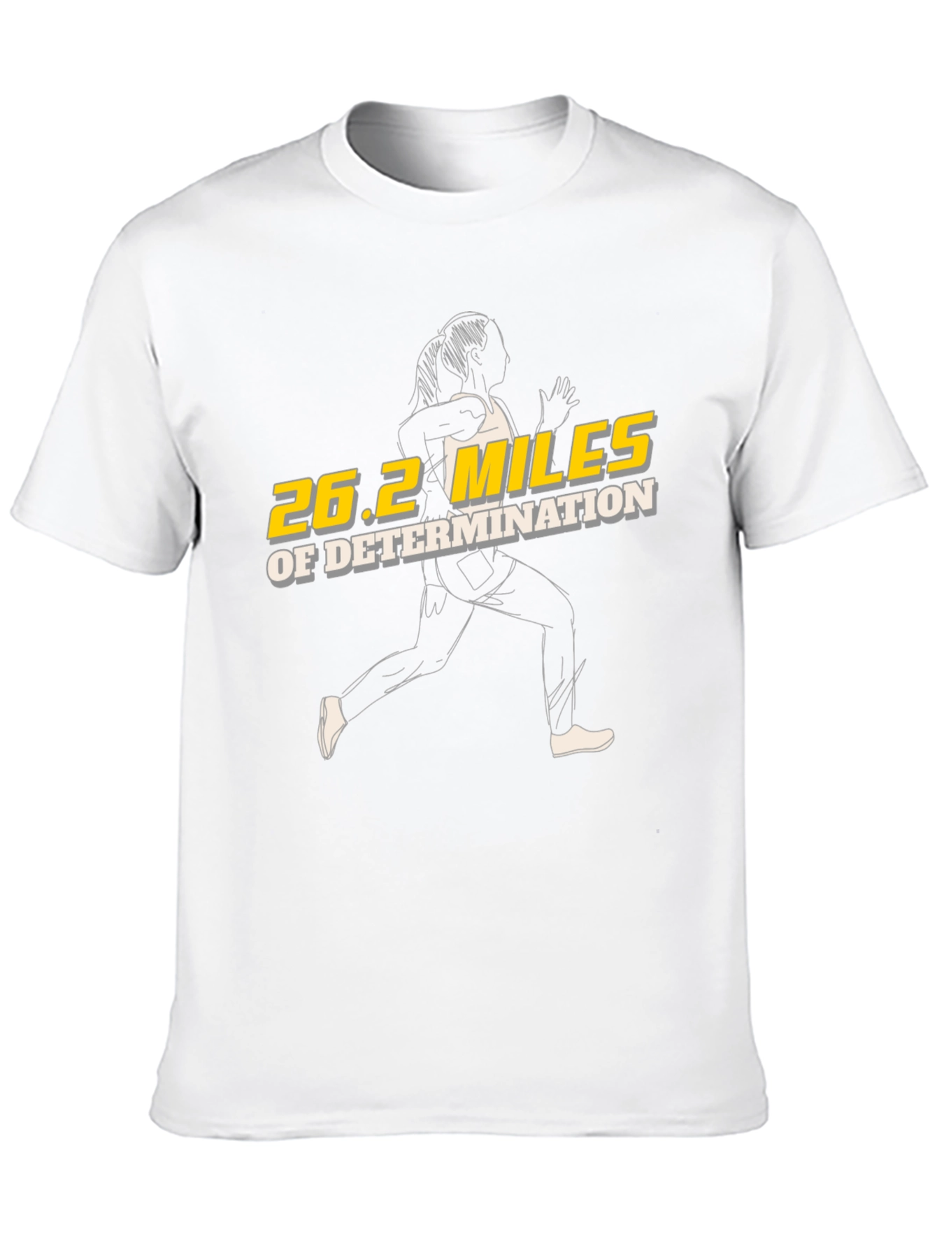 26.2 Marathon T-Shirt - Running Design