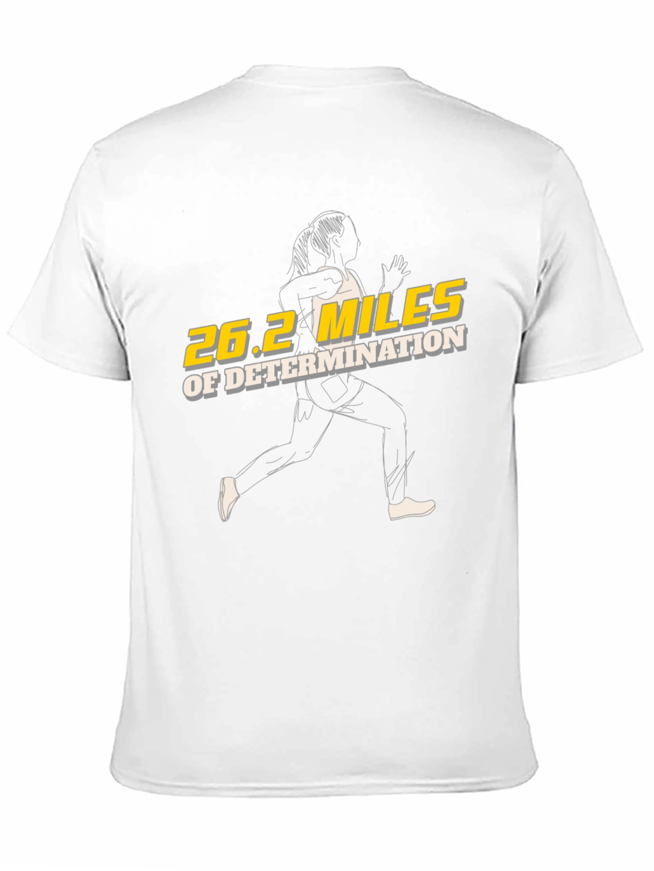 26.2 Marathon T-Shirt - Running Design
