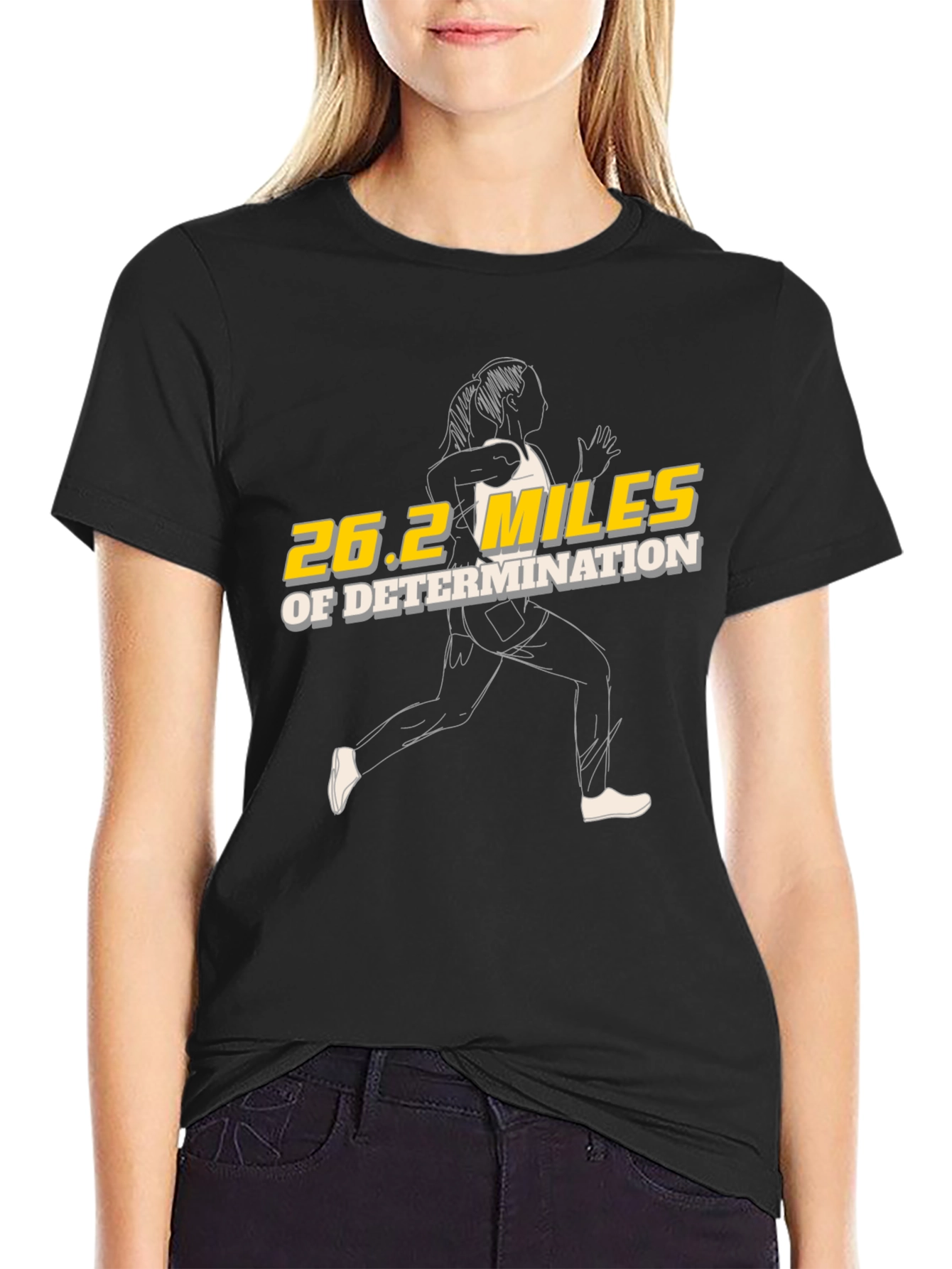 26.2 Marathon T-Shirt - Running Design